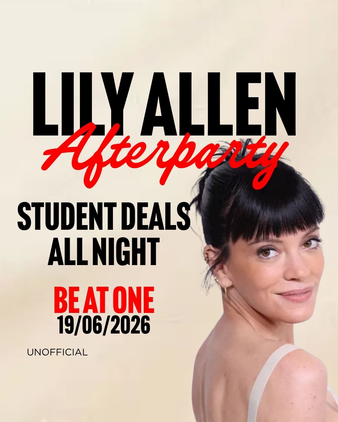 LILY ALLEN AFTERPARTY unofficial