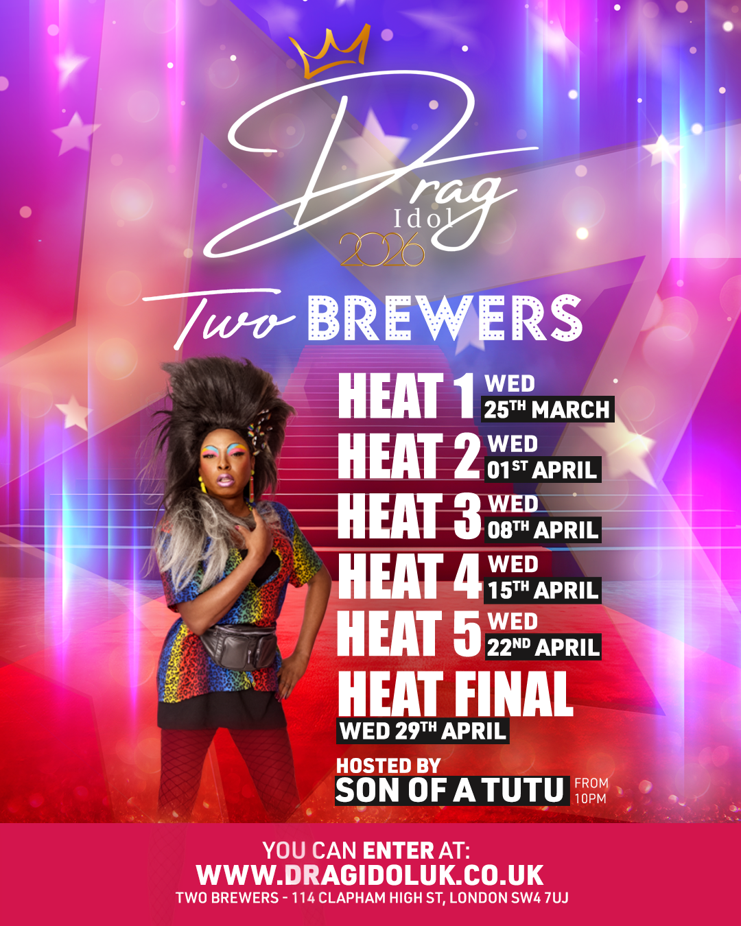 Drag Idol 2026 heats