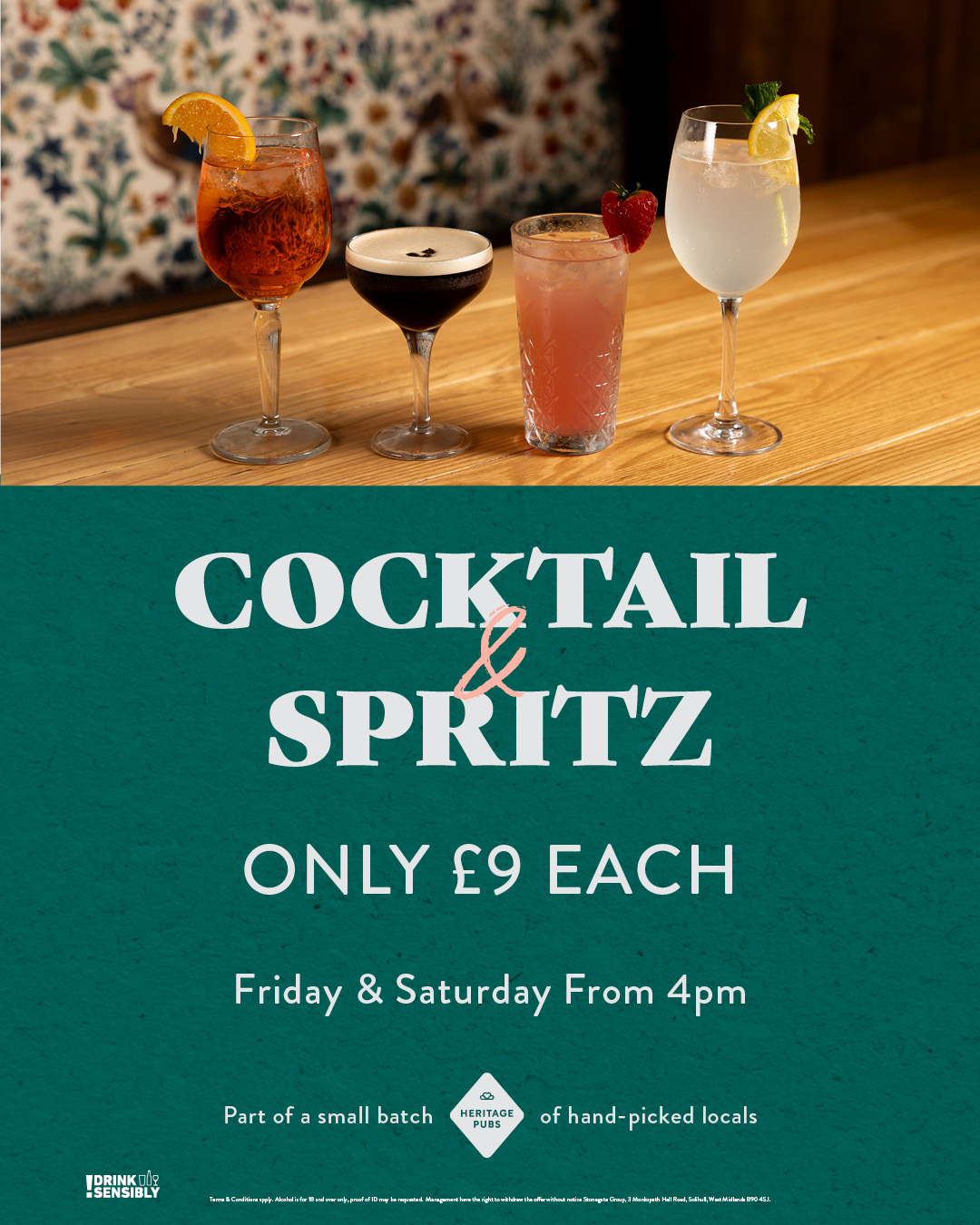 Spritz and Cocktail Offer