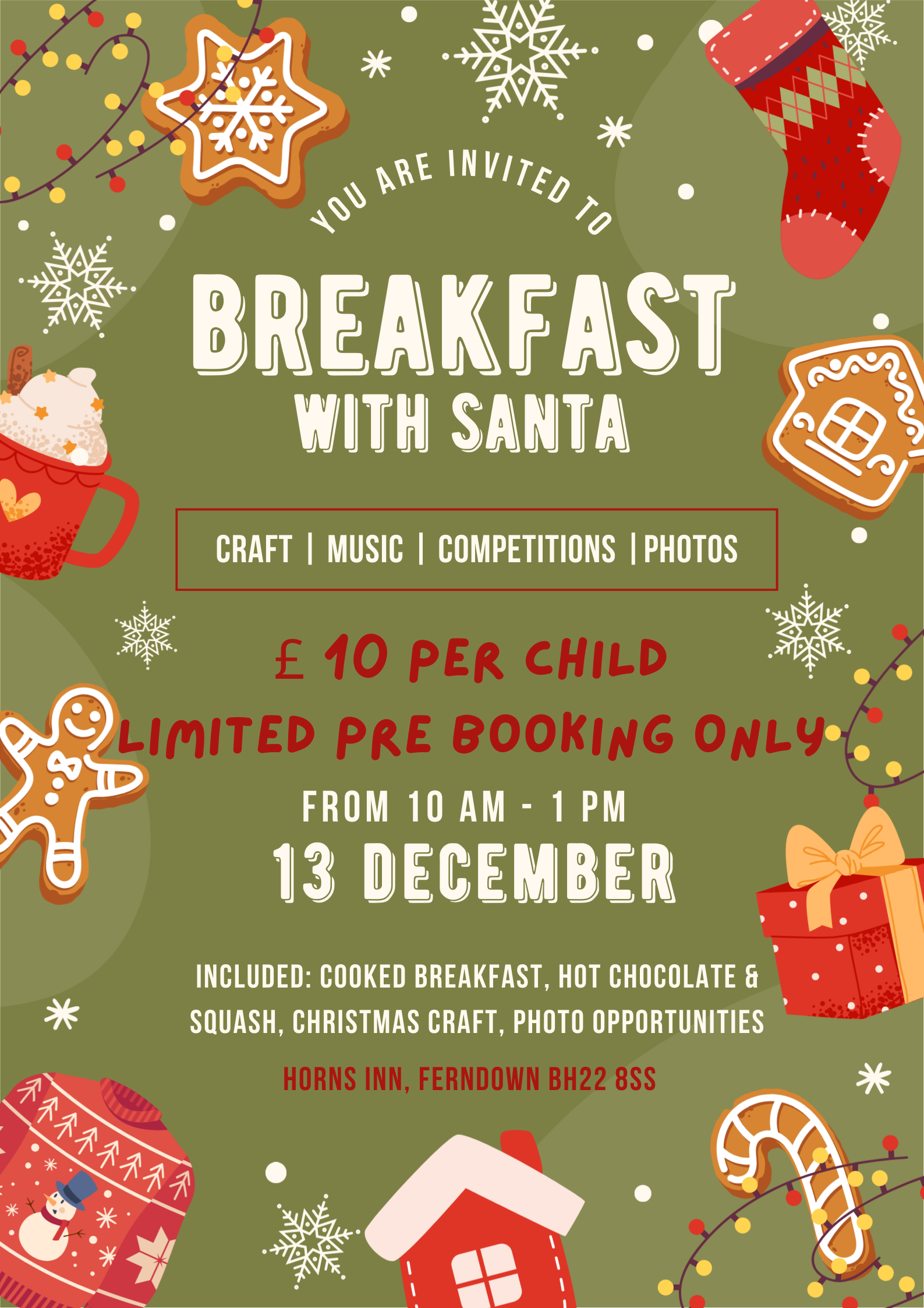 Breakfast with Santa 