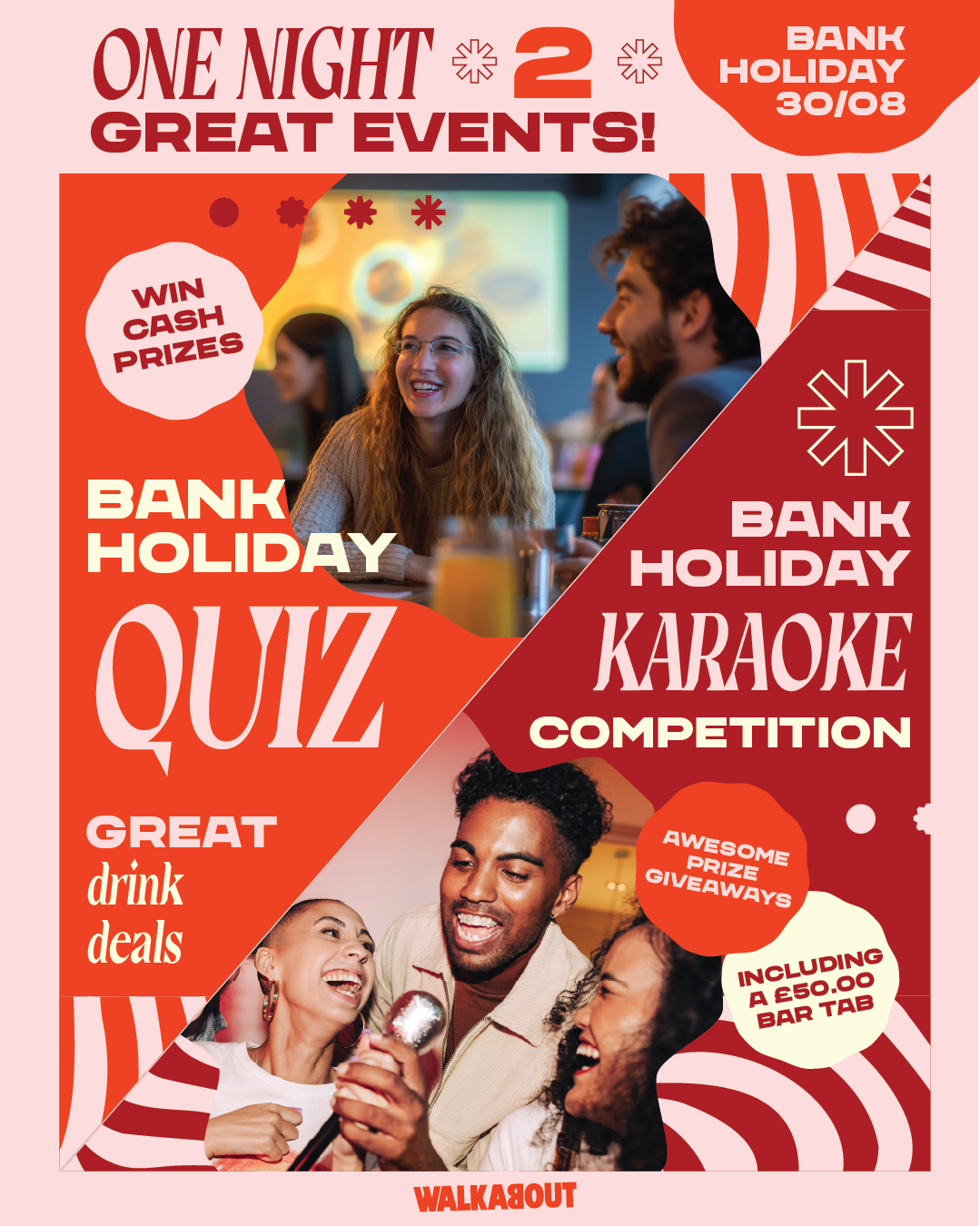 AUGUST BANK HOLIDAY SPECIAL