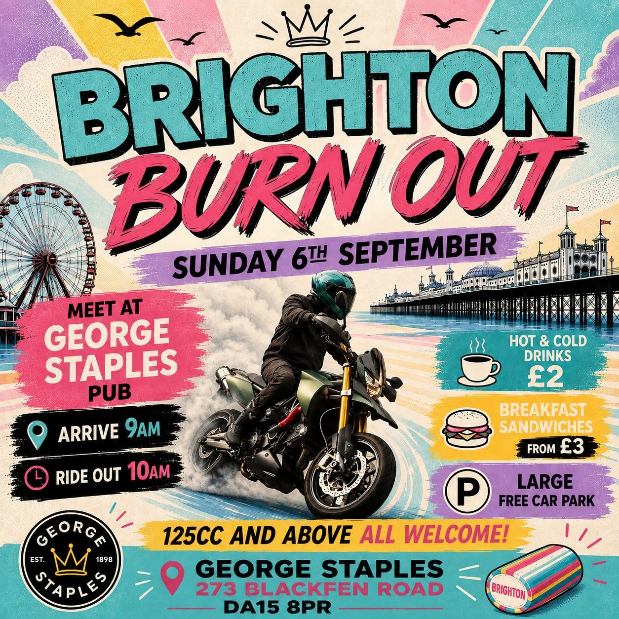 BRIGHTON BURN OUT