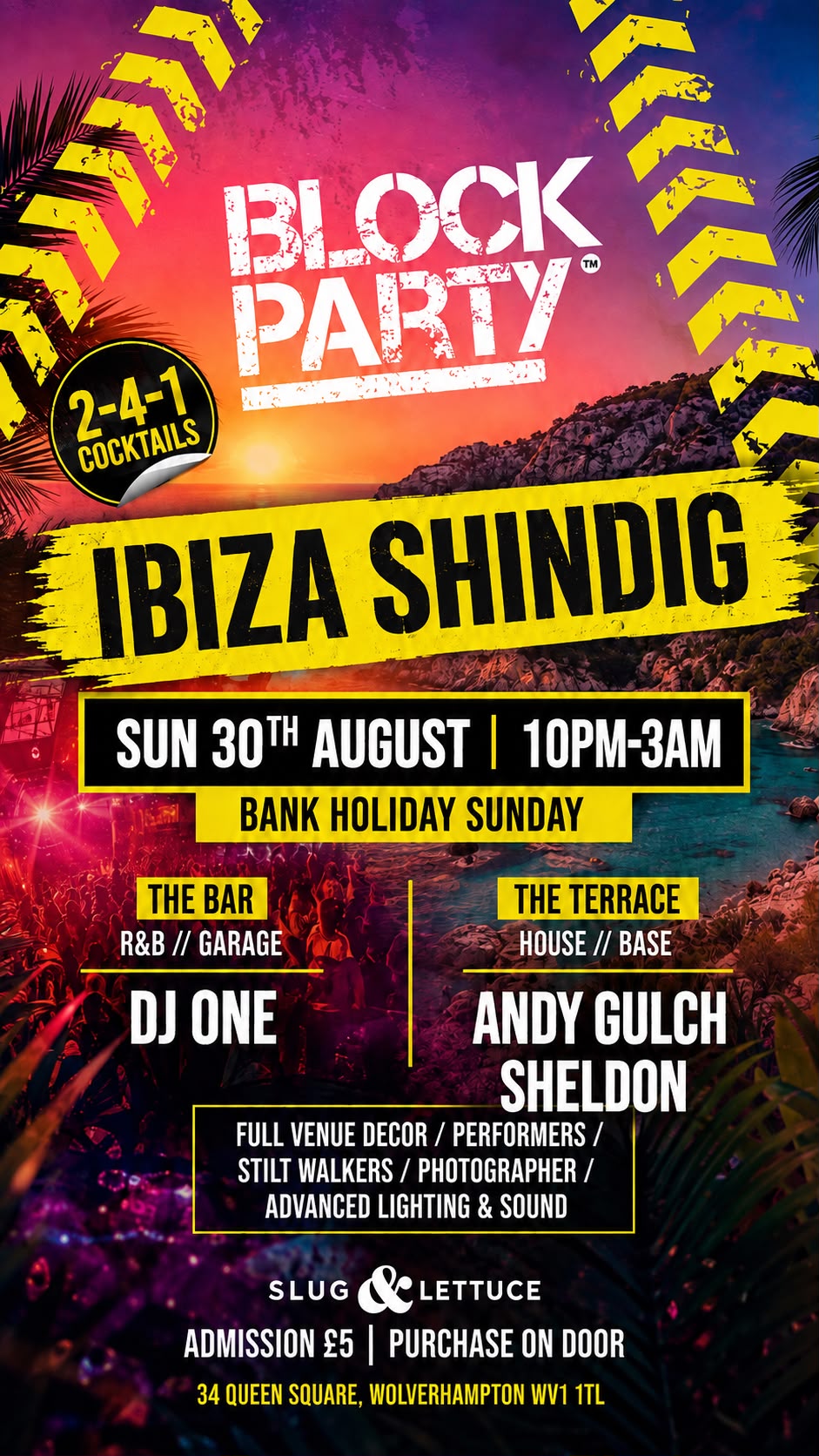 BLOCK PARTY - IBIZA SHINDIG