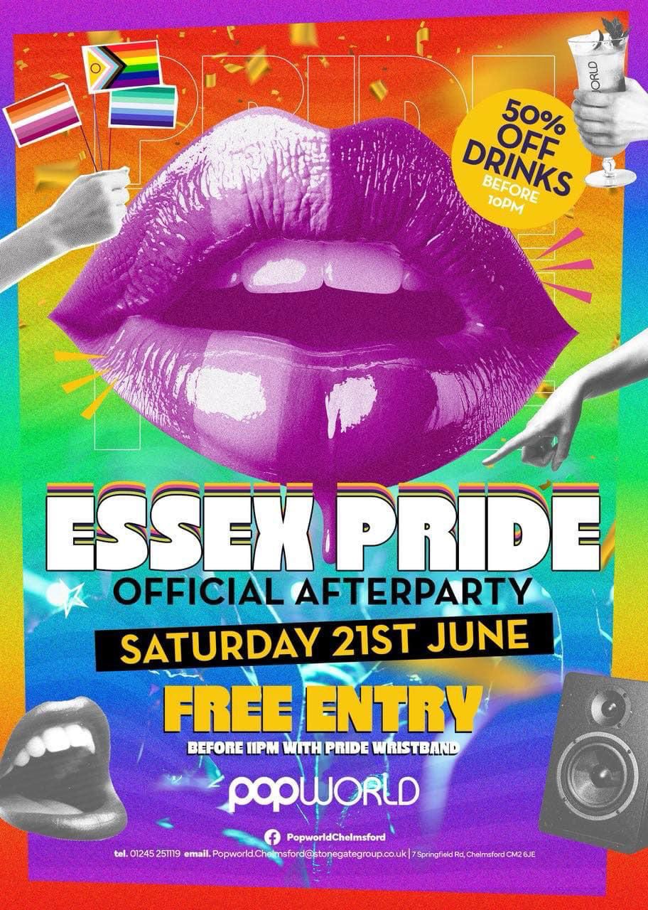Essex Pride Official After Party
