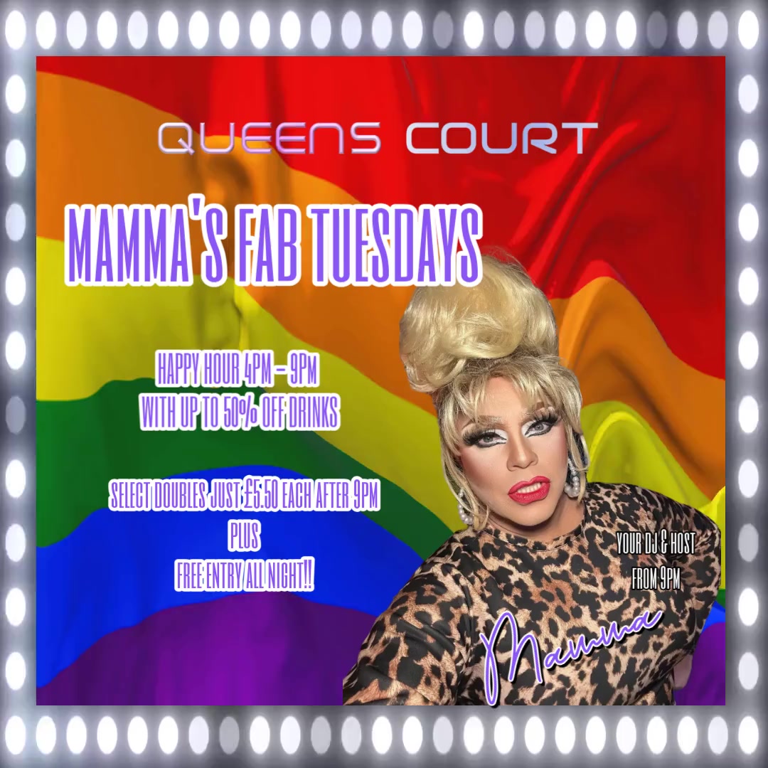 Pride Week Fab Tuesday with Mamma