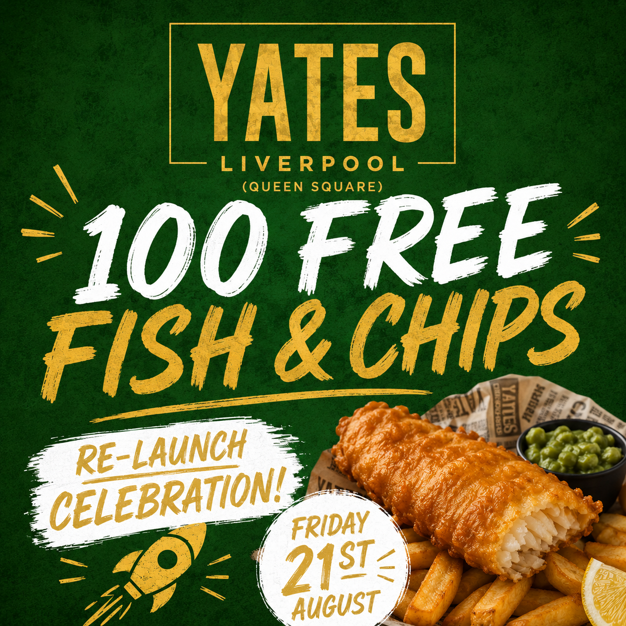 Fish & Chips GIVEAWAY