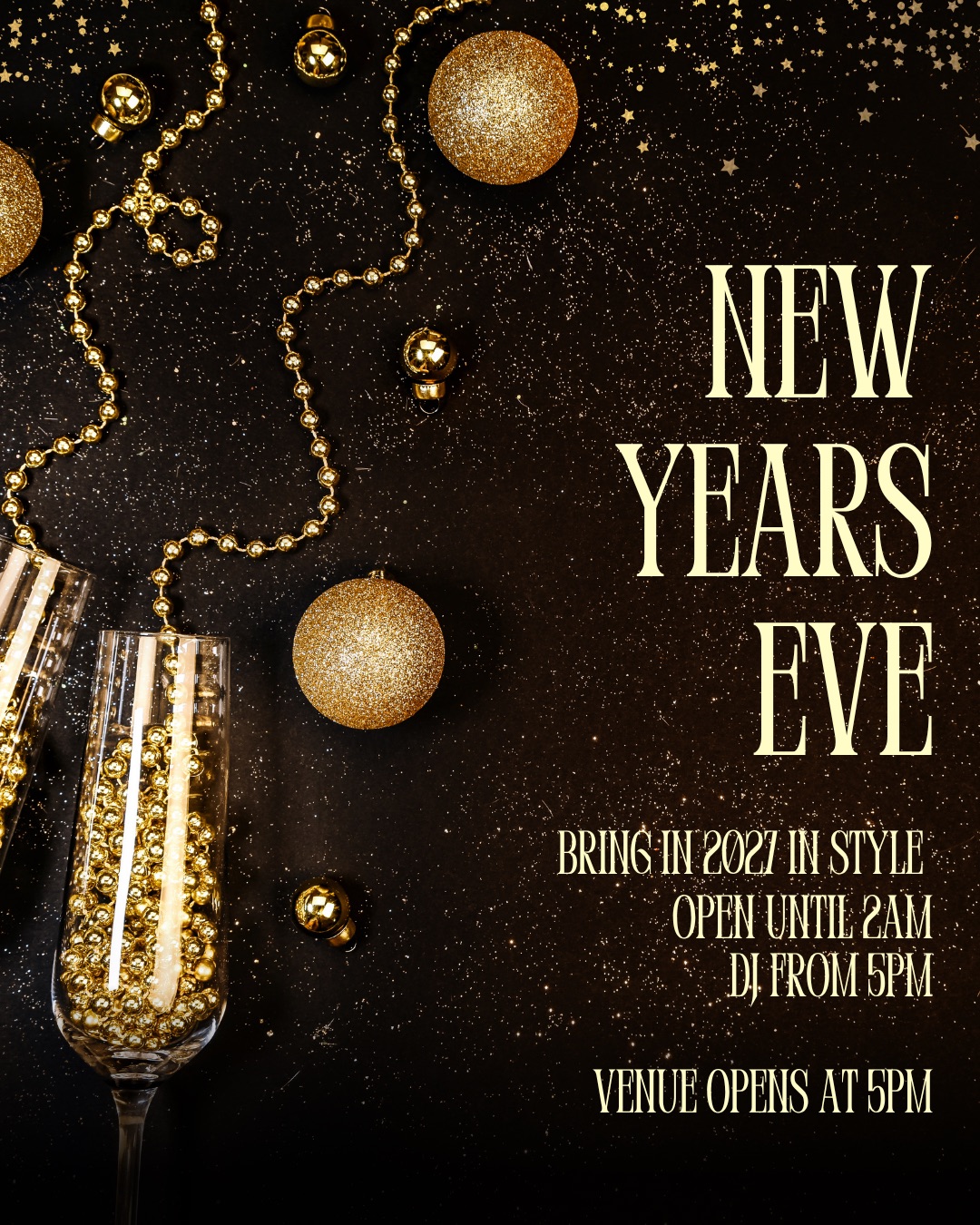 New Years Eve 2026