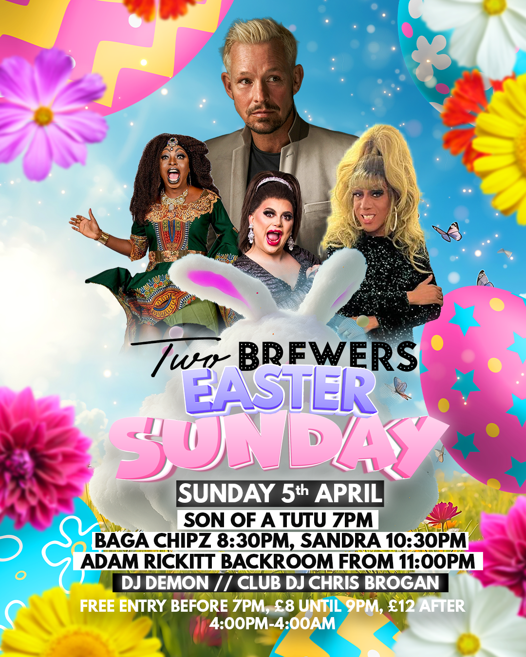  EASTER SUNDAY - Adam Rickitt LIVE
