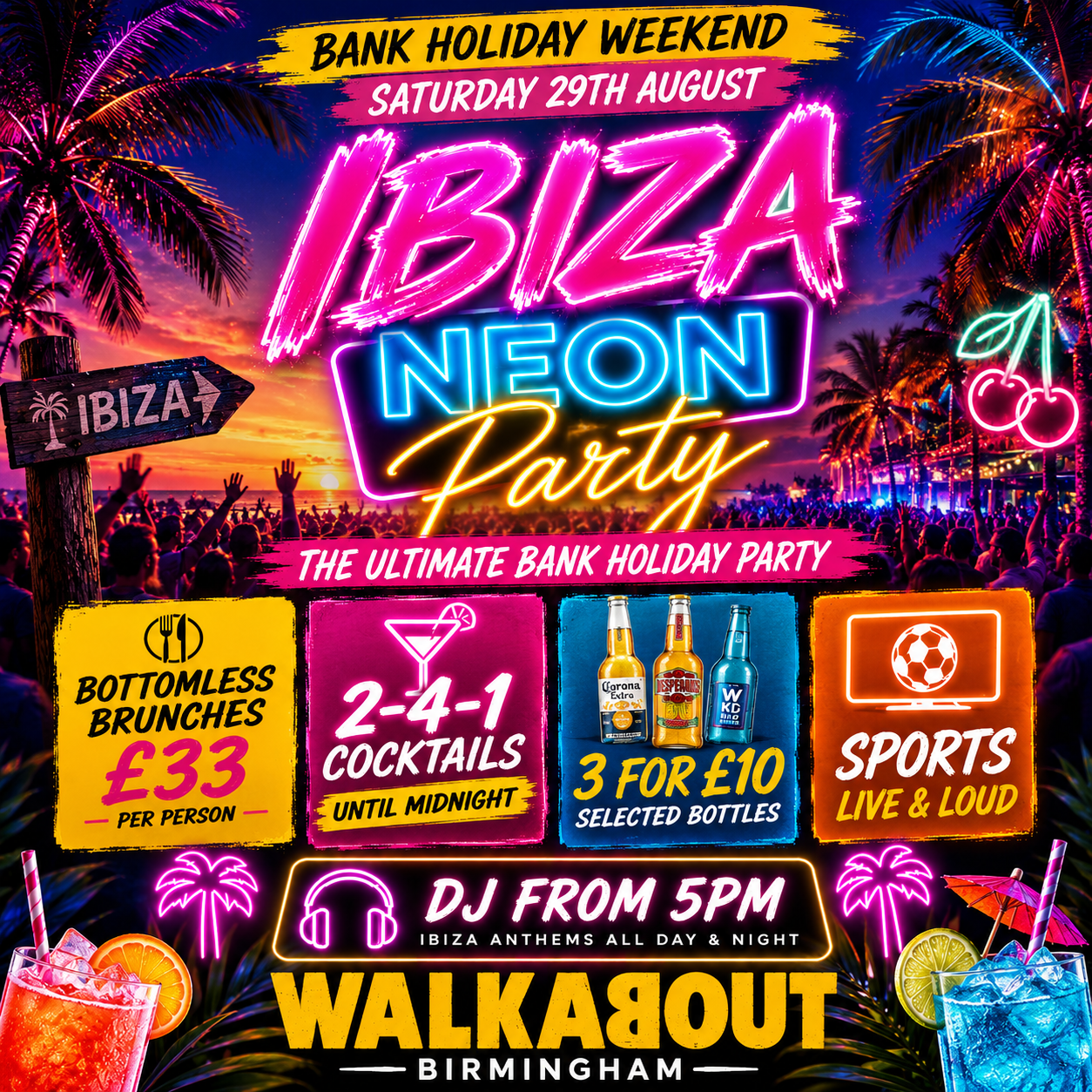 IBIZA NEON PARTY