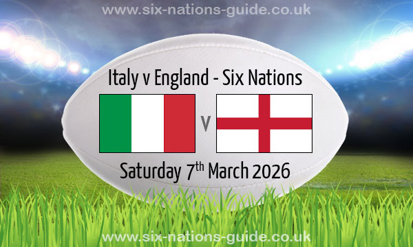 Six Nations: Italy vs England
