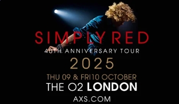 Simply Red Pre and Post Show Party