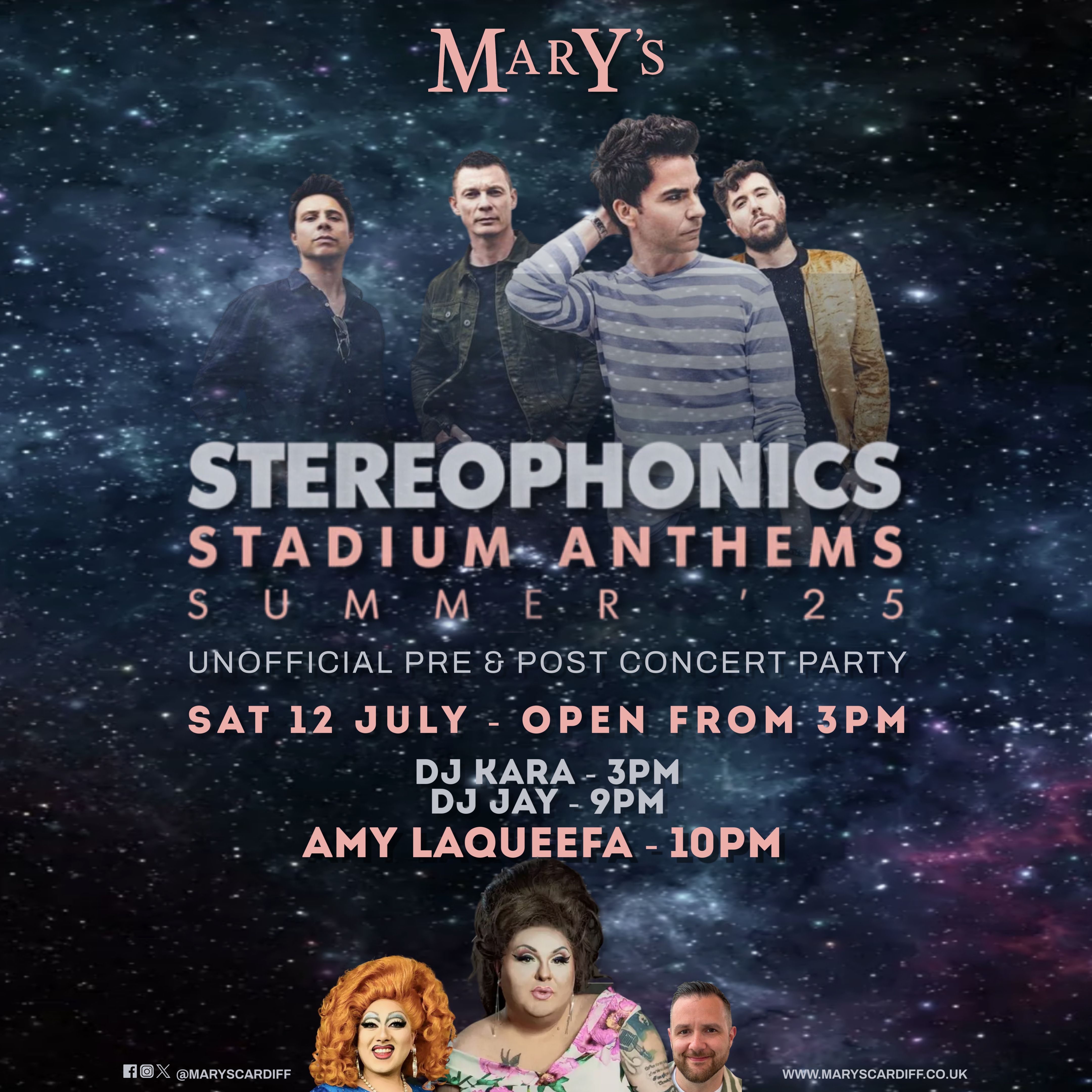 Stereophonics Concert Party