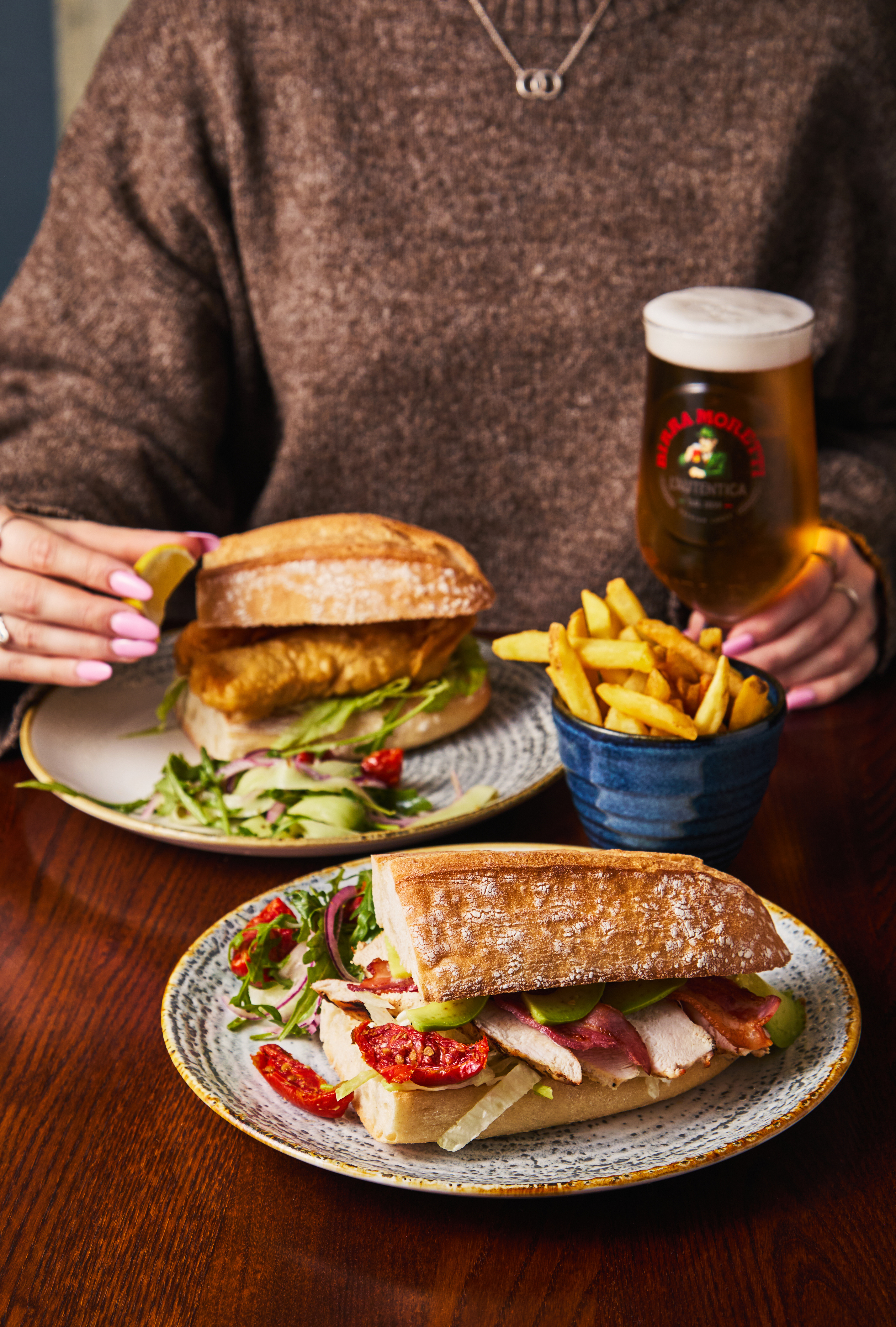 Lunch with a drink from £8