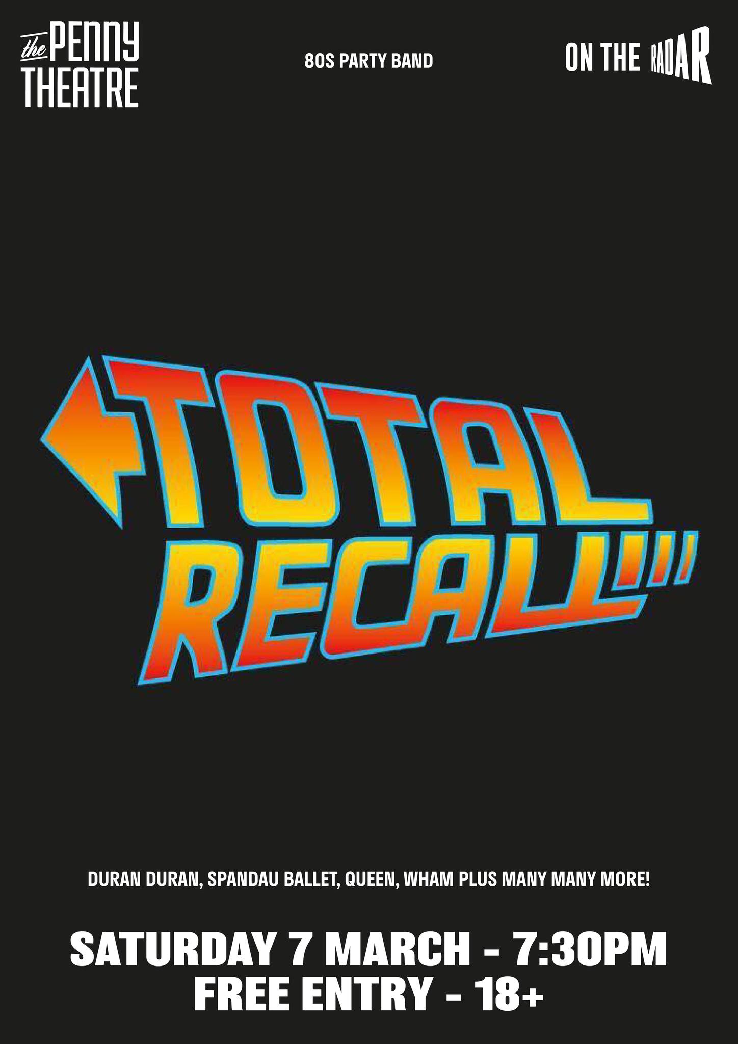 Saturday Sessions with Total Recall