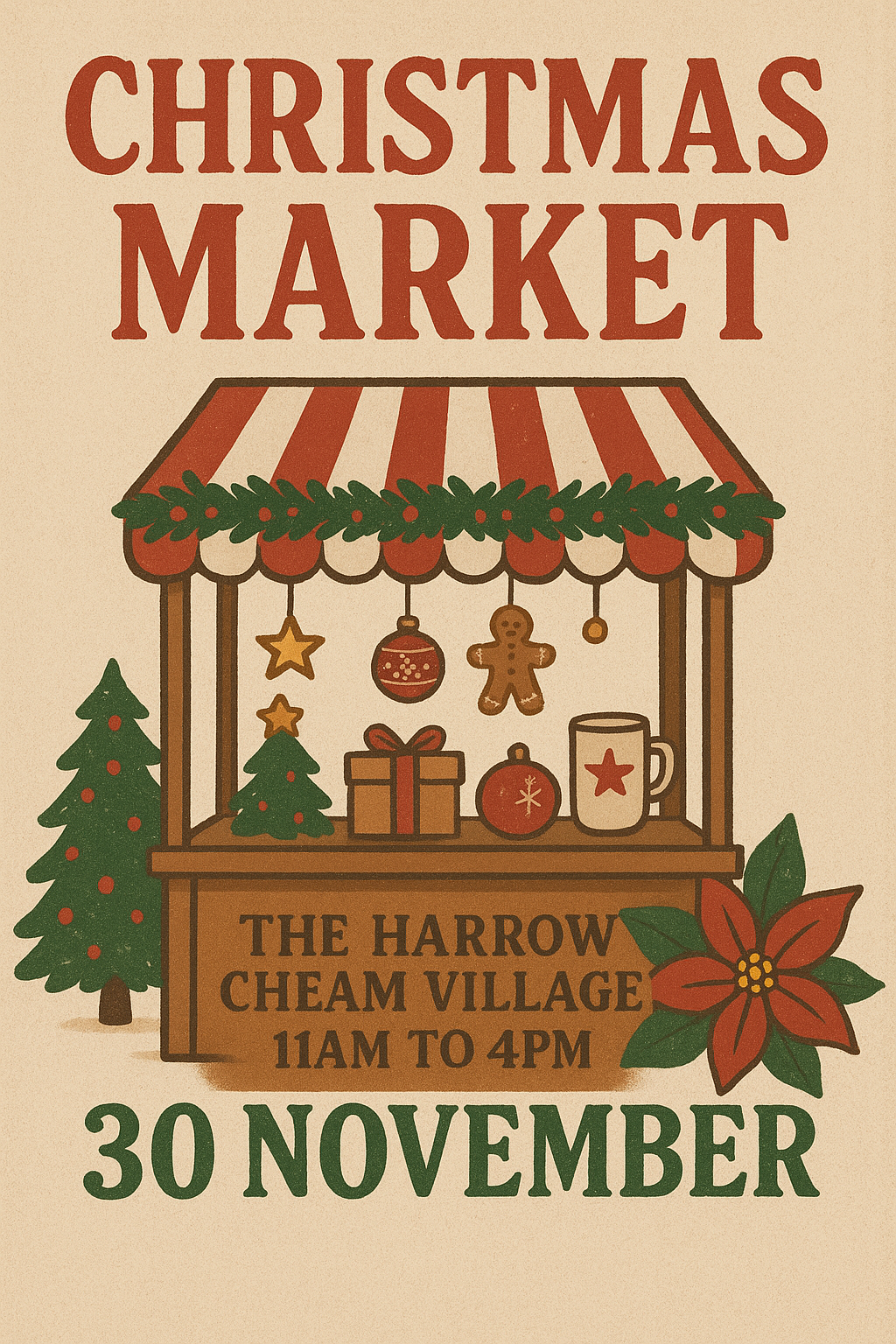 Xmas Fayre Market Stalls