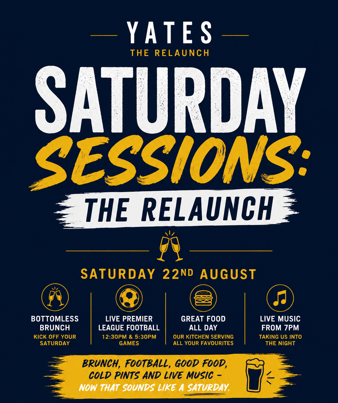 Saturday sessions