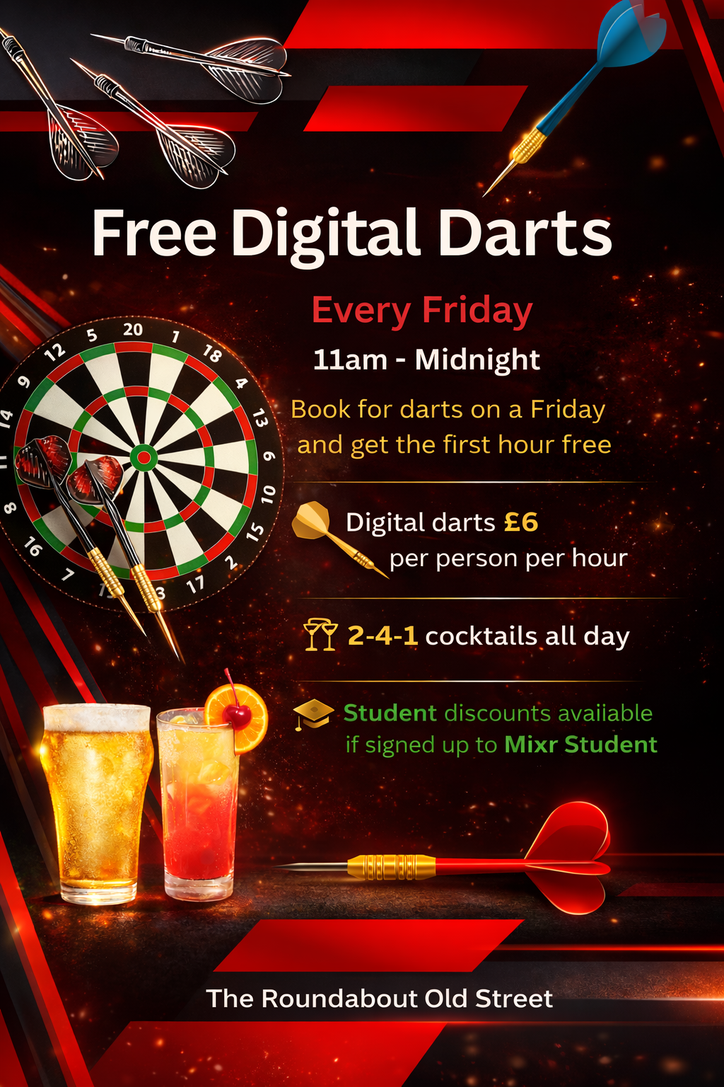 Free Digital Darts