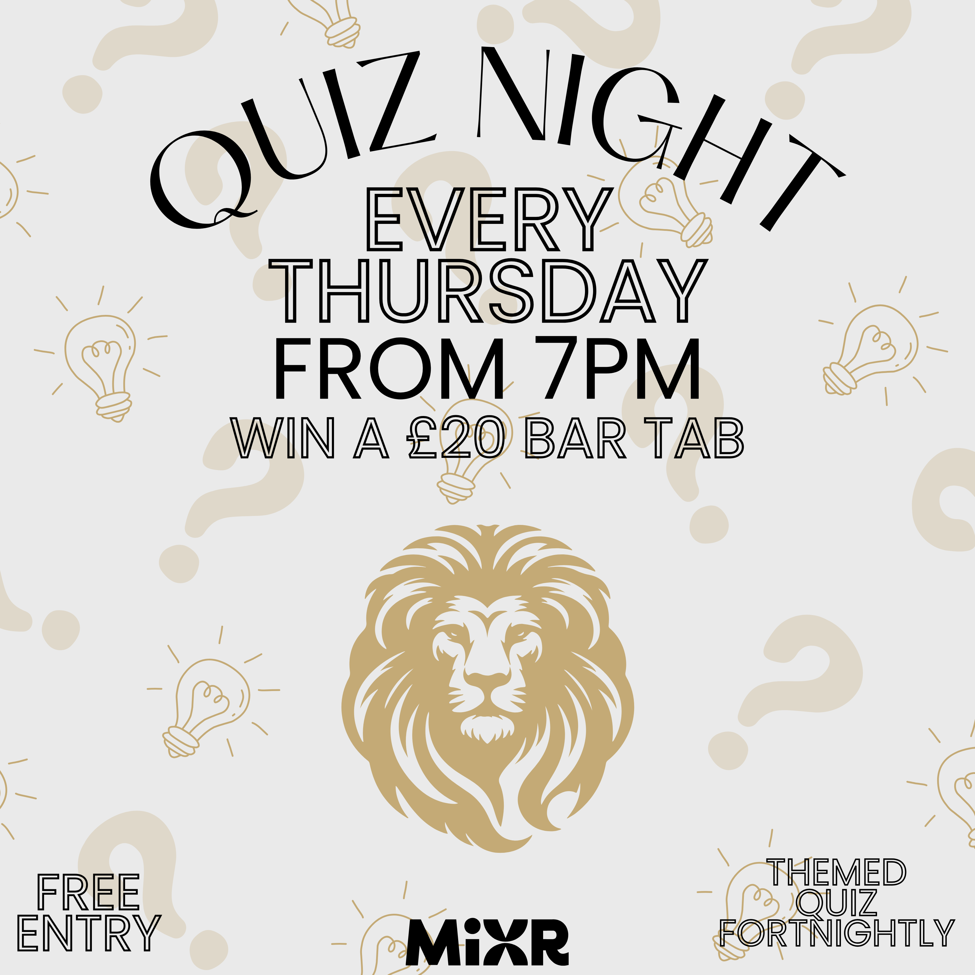 QUIZ NIGHT