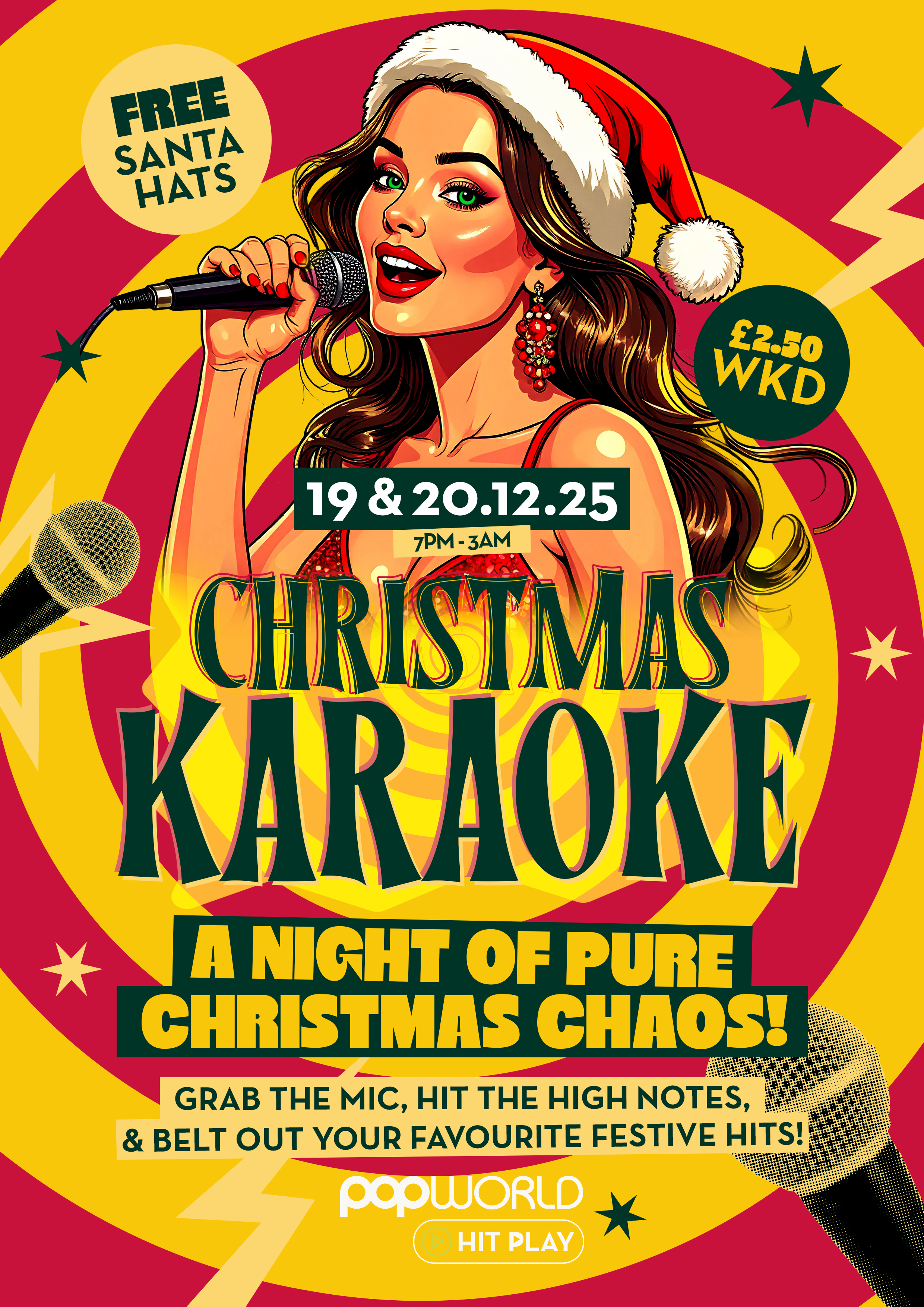 Popworld Christmas Karaoke Party