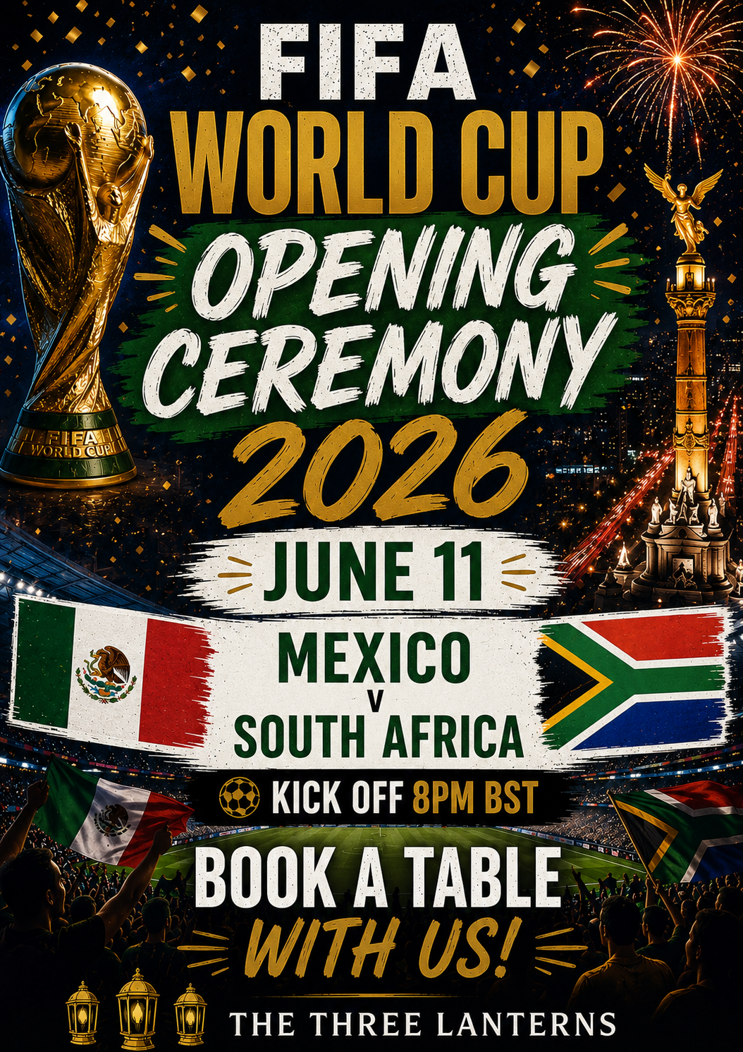 FIFA WORLD CUP 2026 Mexico Opening