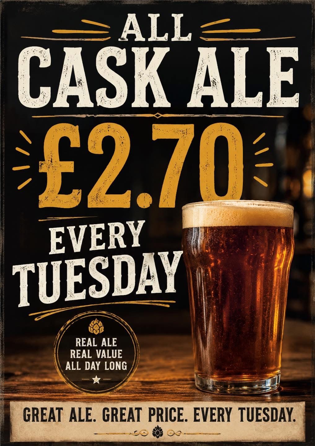 Cask Ale Tuesdays