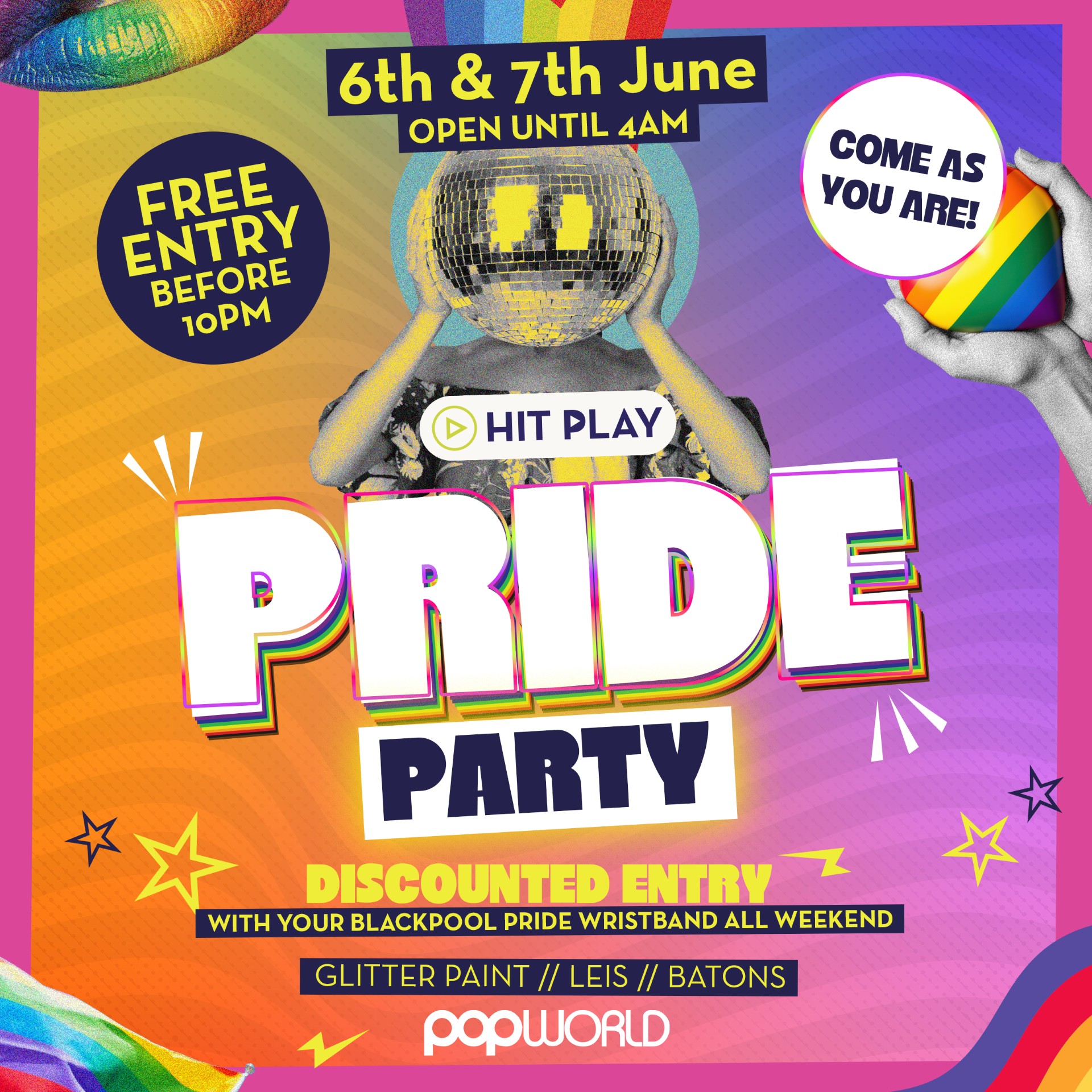 PRIDE party Weekender