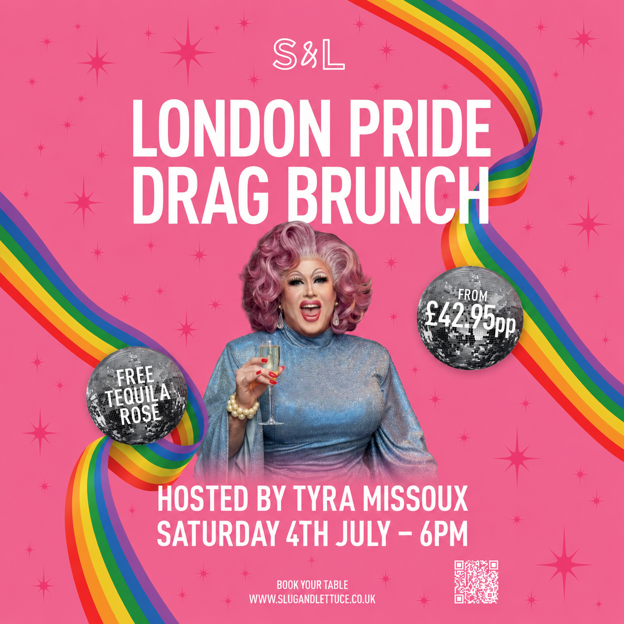 London Pride Drag Brunch