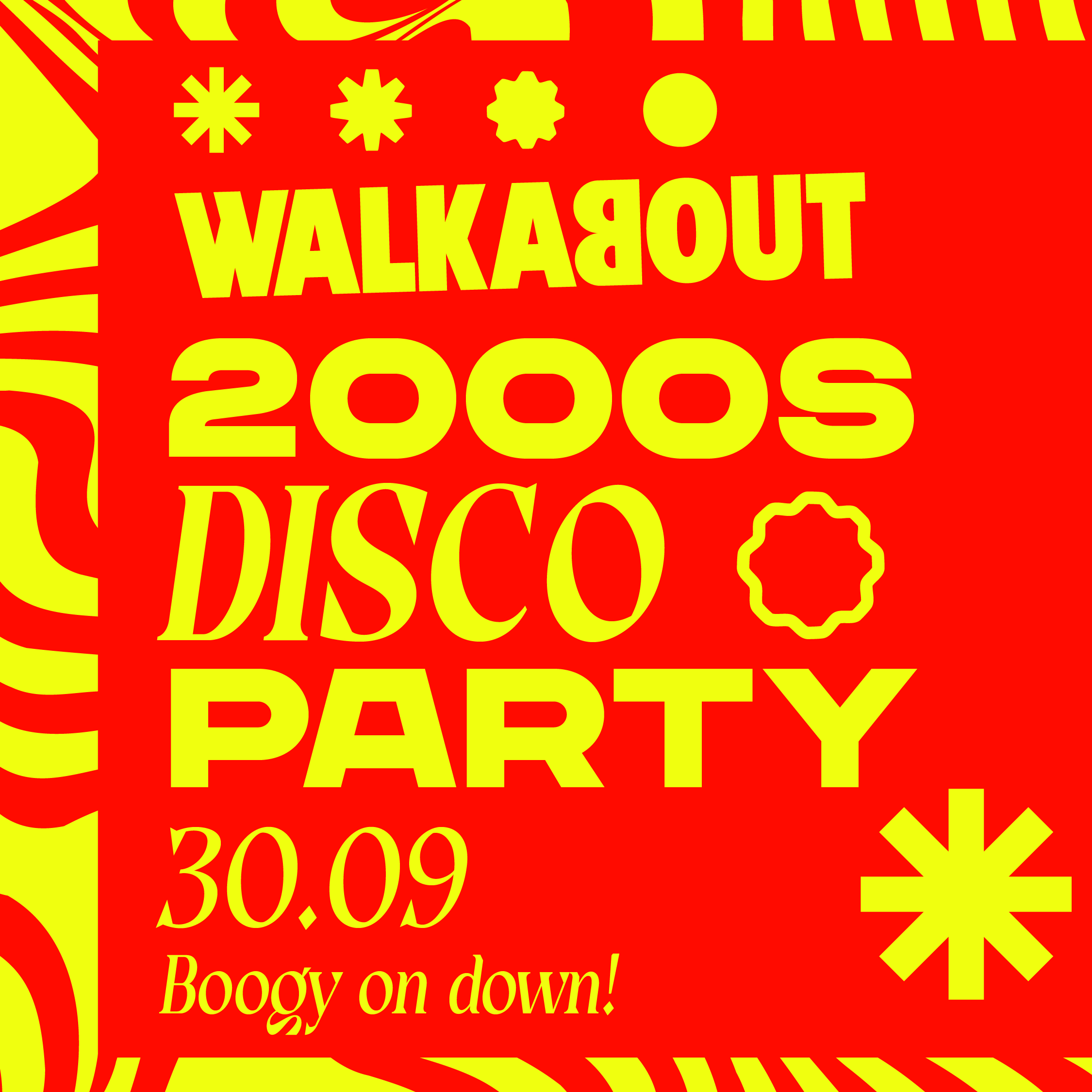 Monday Night Disco, Monday 30th September Walkabout Cardiff Cardiff