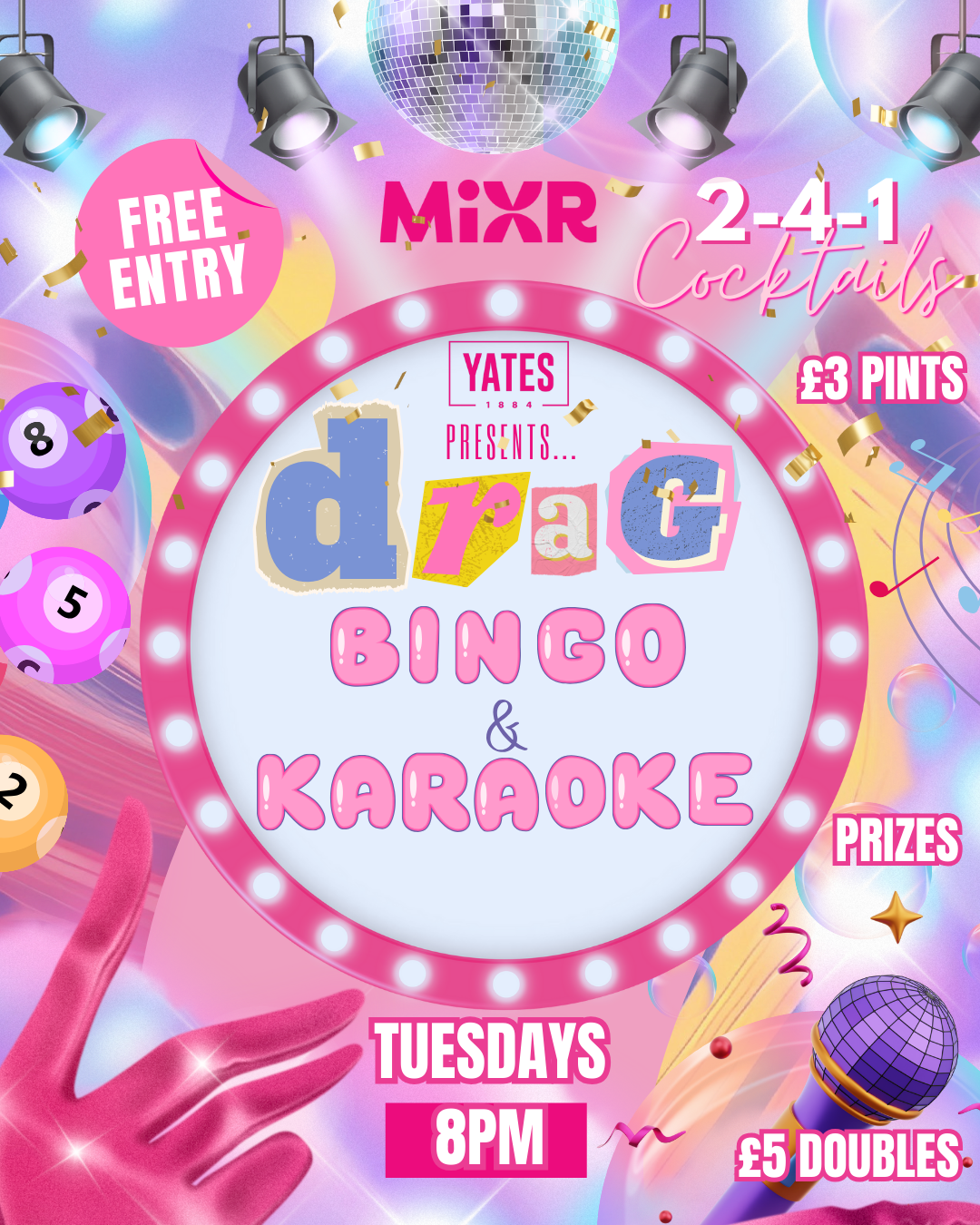 Drag Bingo And Karaoke