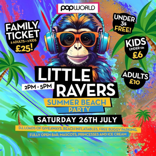 Little Ravers The Beach Party 