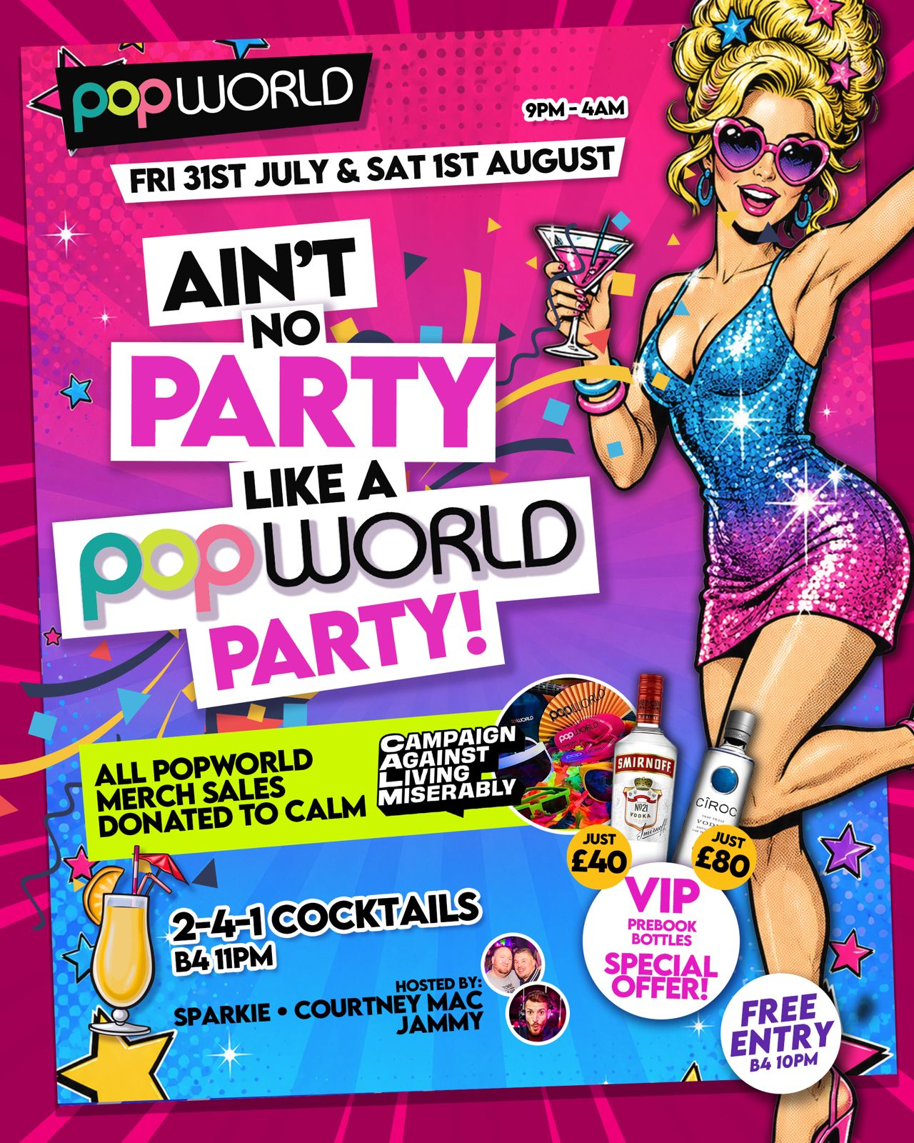 🎉NO PARTY LIKE A POPWORLD PARTY🎉