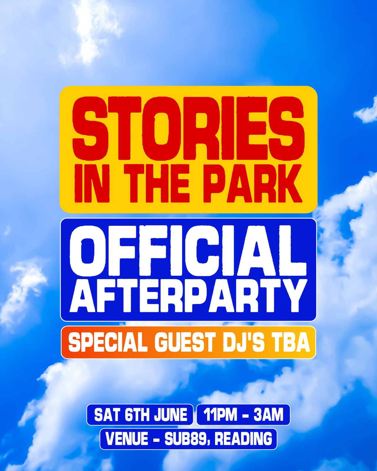 Stories In The Park After Party