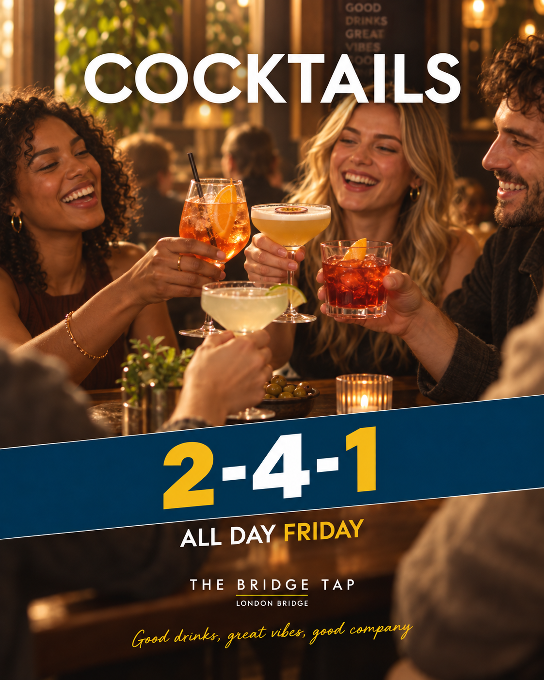 2-4-1 Cocktails