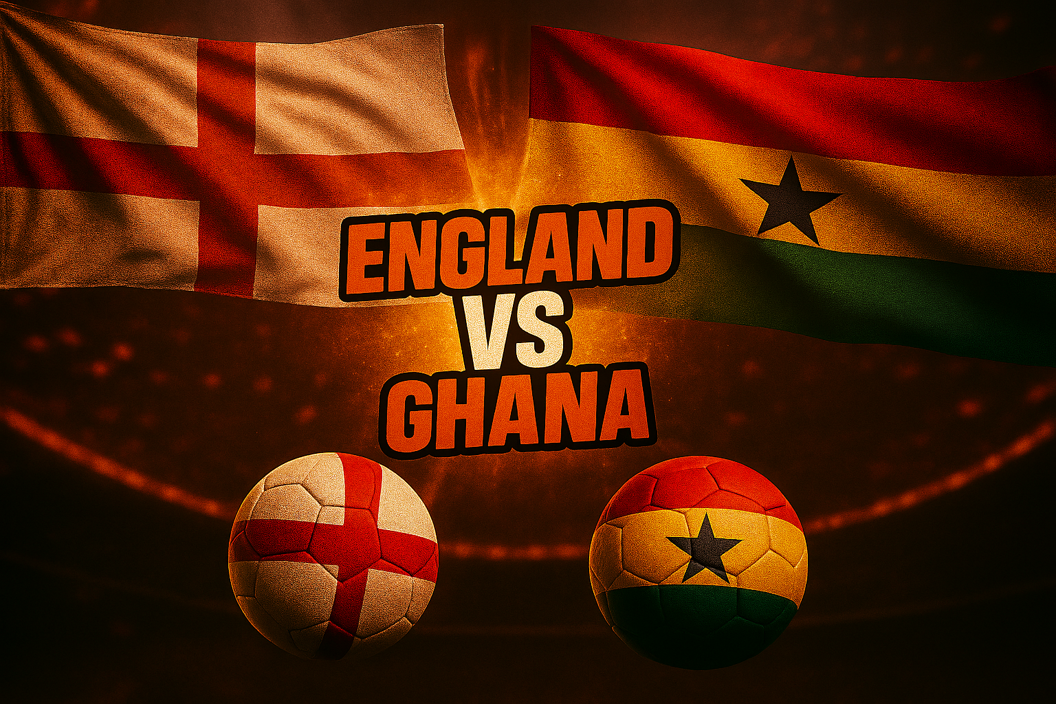 England vs Ghana