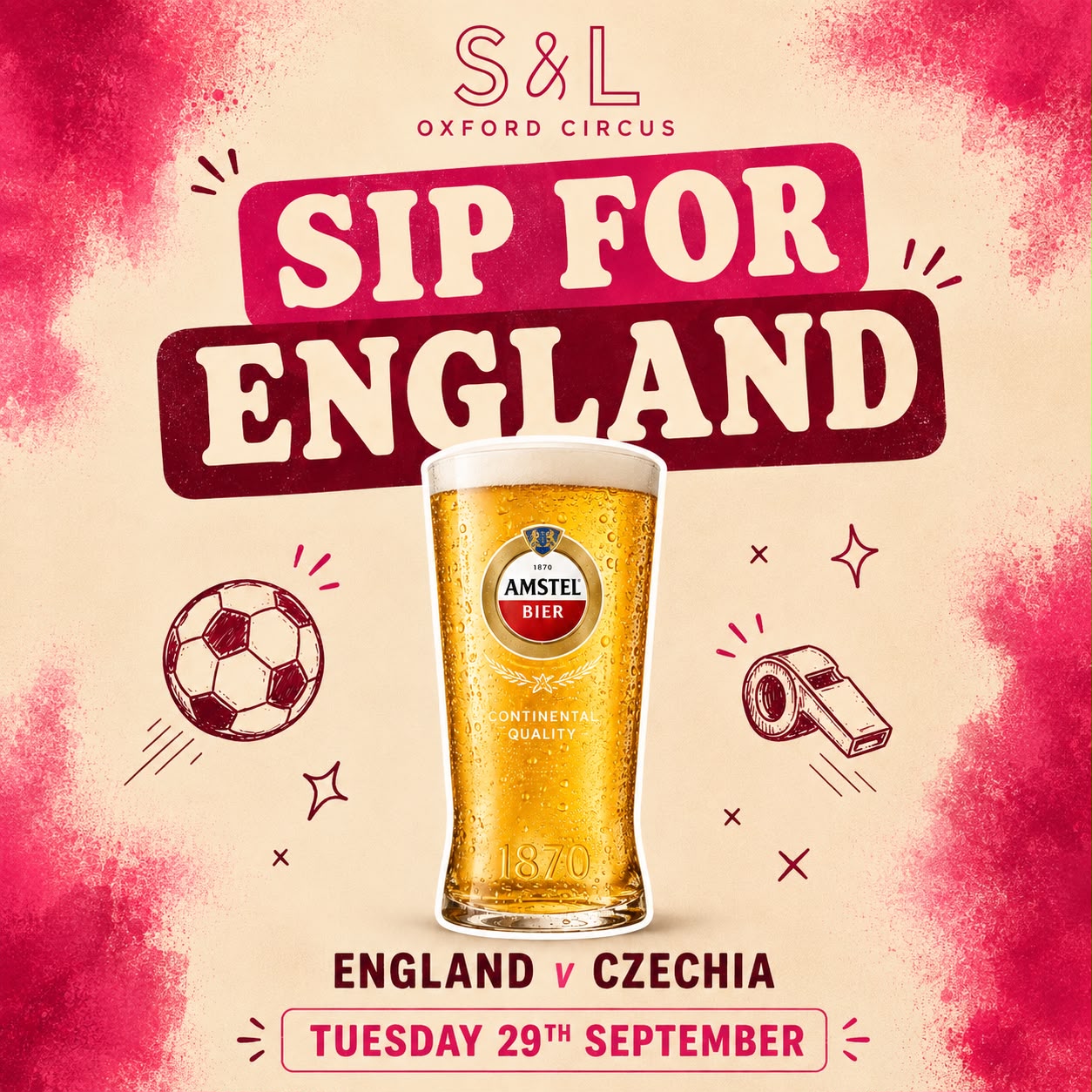 Sip For England