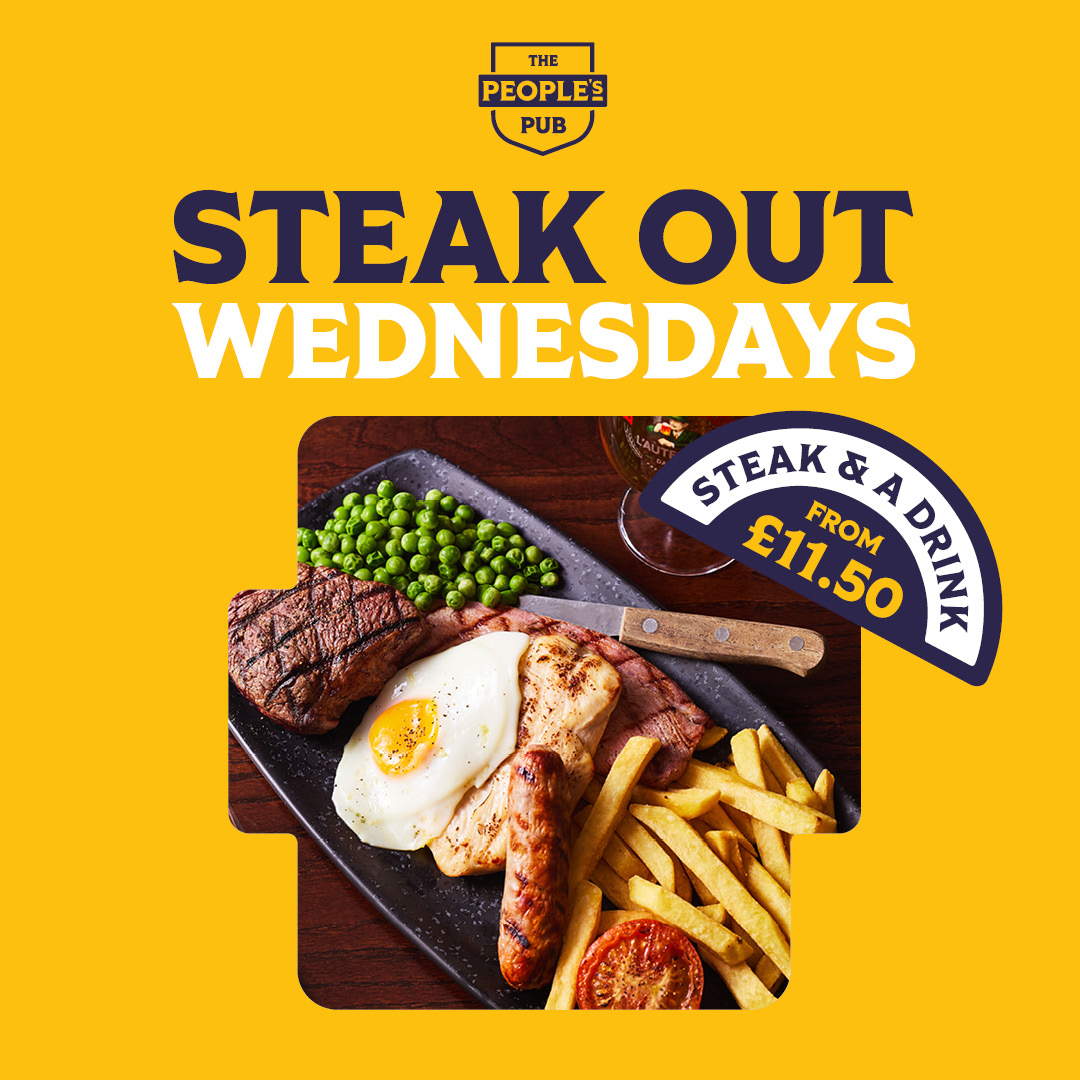 STEAK OUT WEDNESDAYS