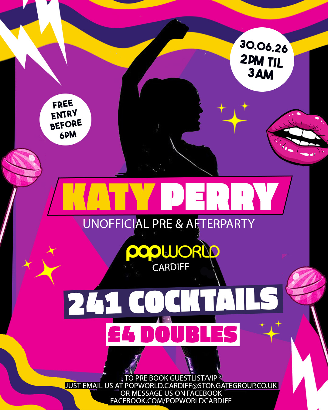 Katy Perry Pre & Afterparty