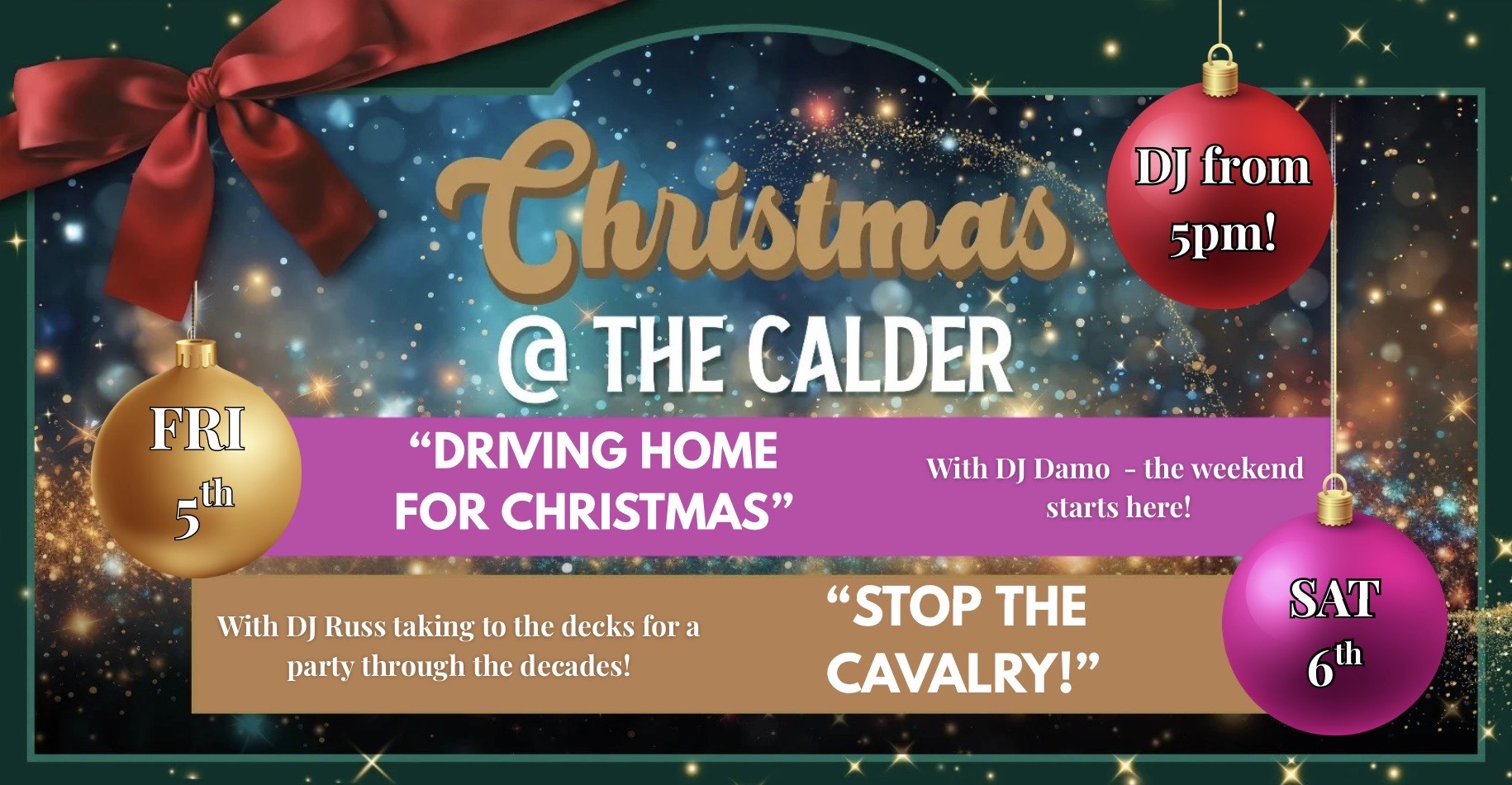 Christmas @ The Calder