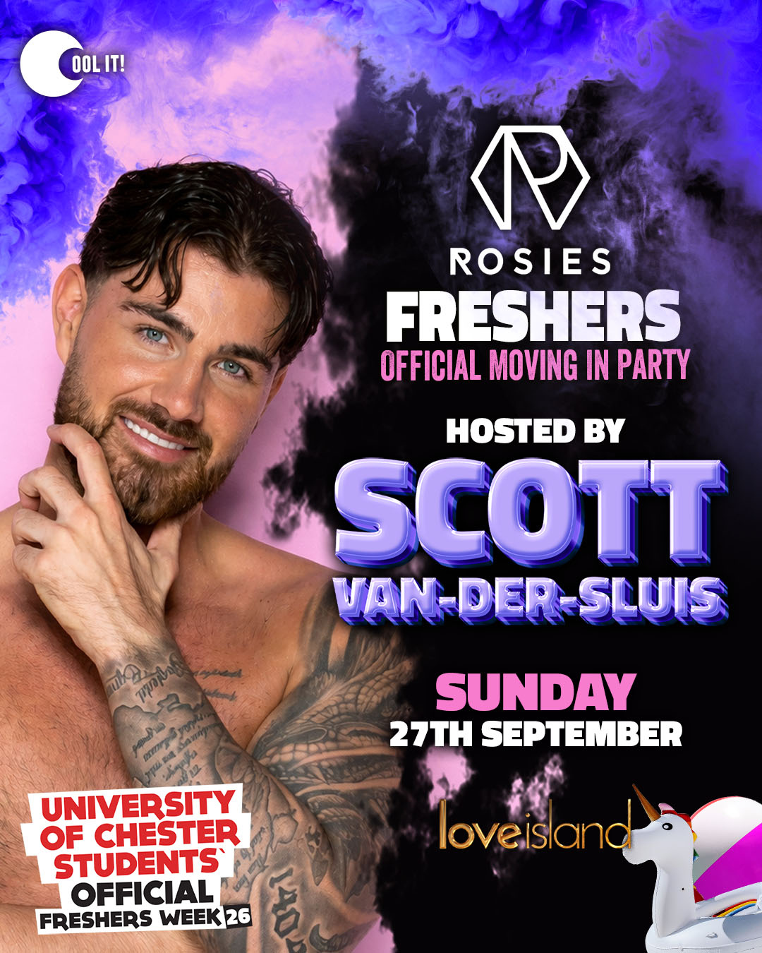 THE FRESHERS SUNDAY MOVING IN PARTY