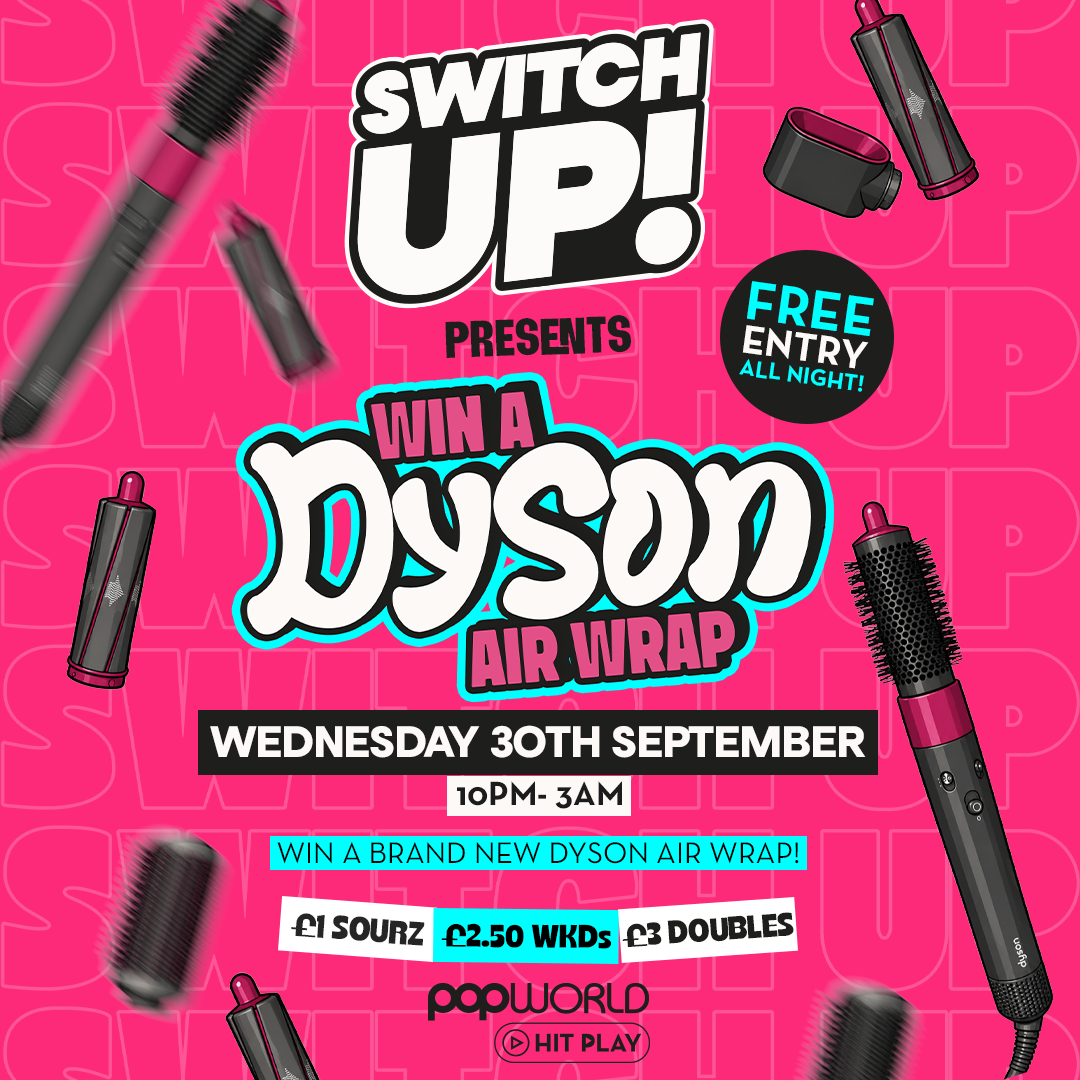 Switch Up- Win a Dyson Airwrap