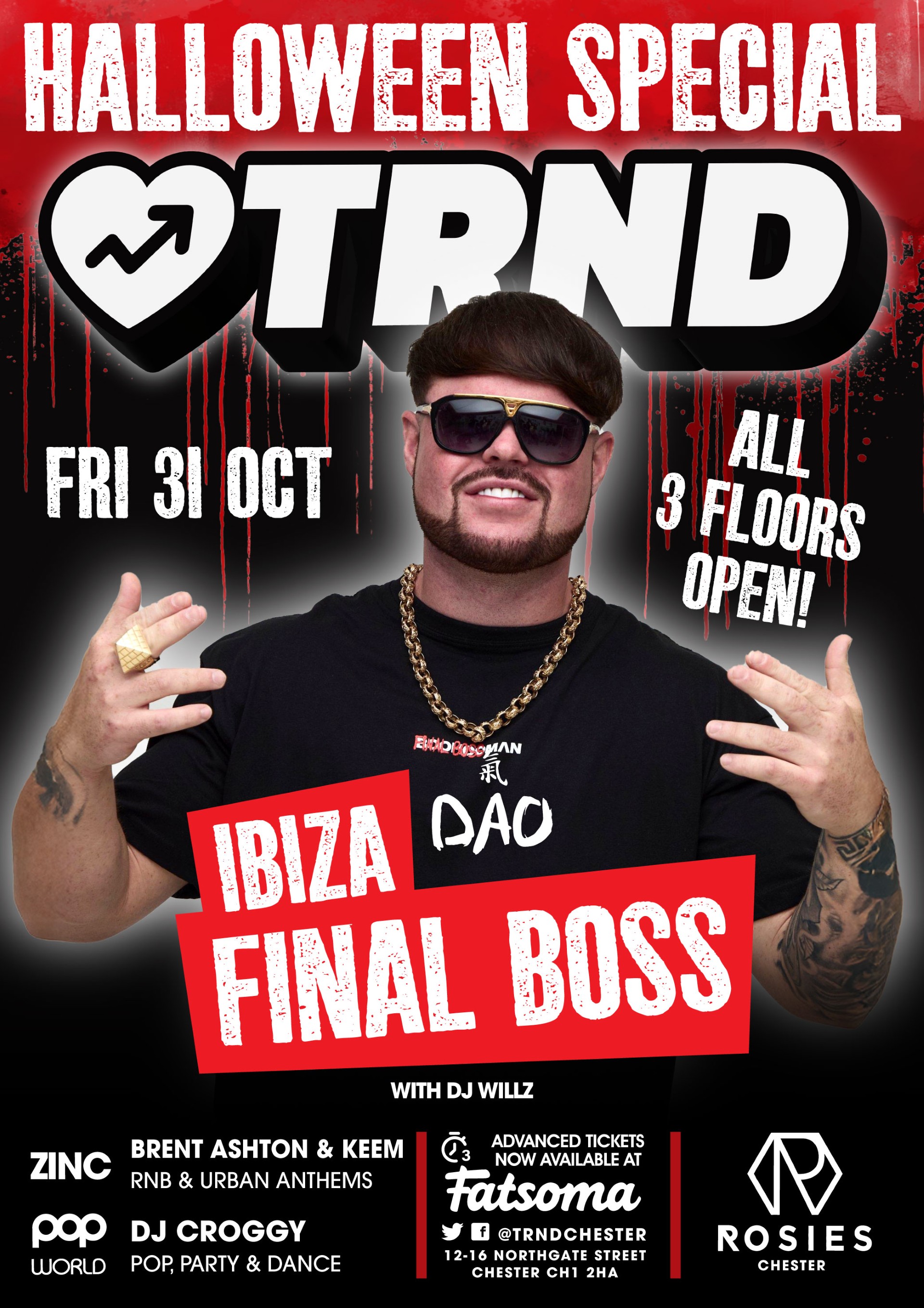 Halloween with the Ibiza final boss