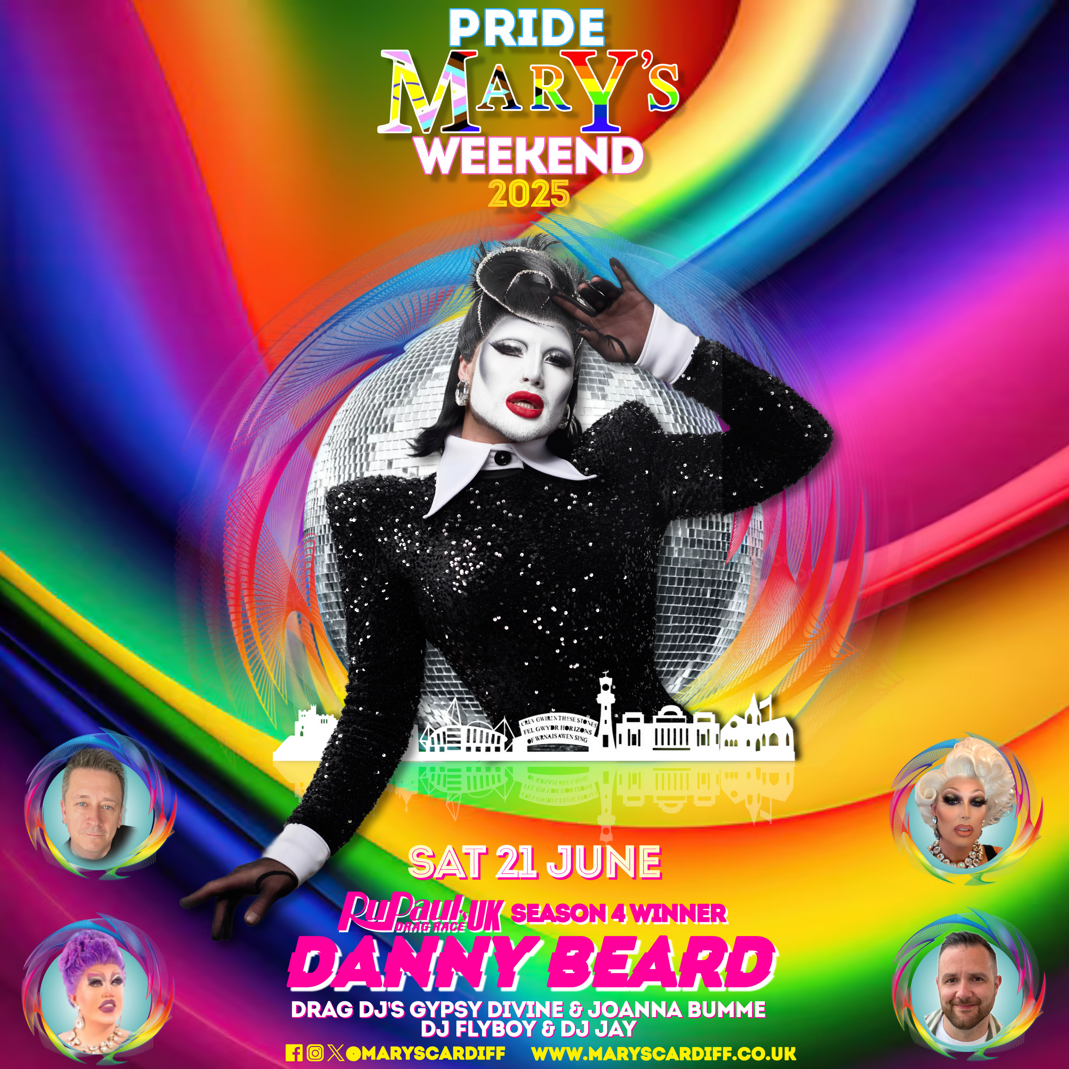 Pride Mary’s pres. Danny Beard