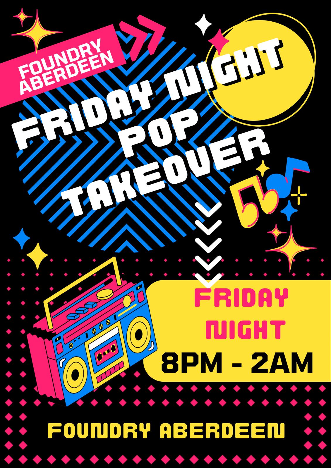 PopFriday take overs 