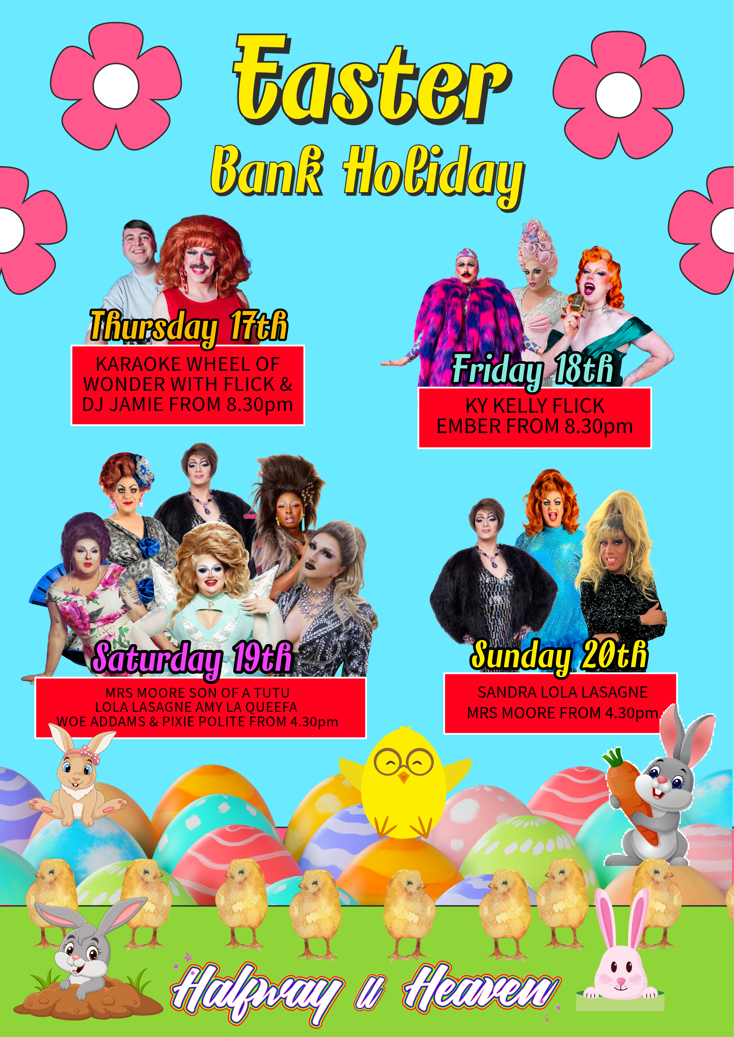 Karaoke Wheel of Wonder Easter Special with Flick and DJ Jamie