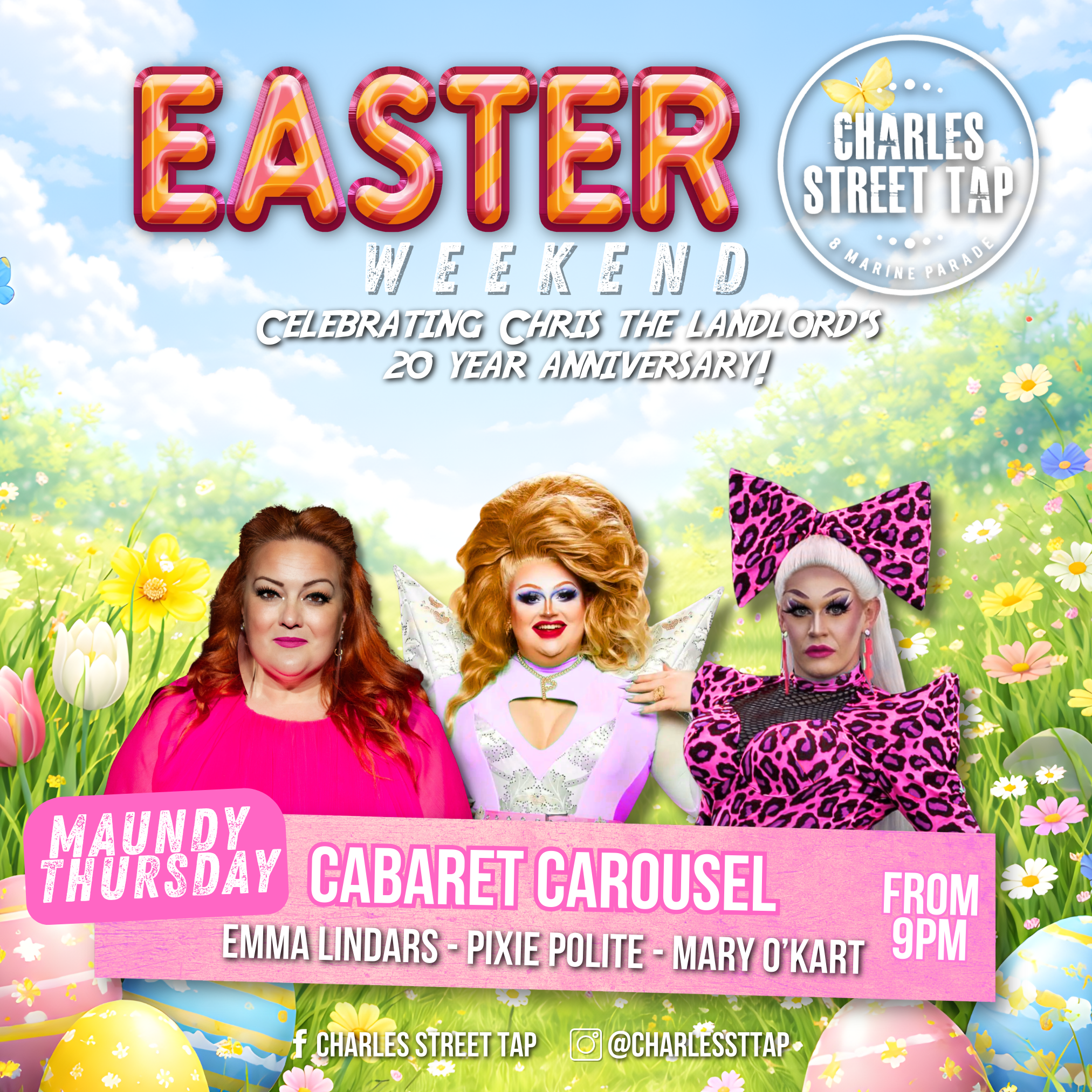 EASTER WEEKEND! 2nd April