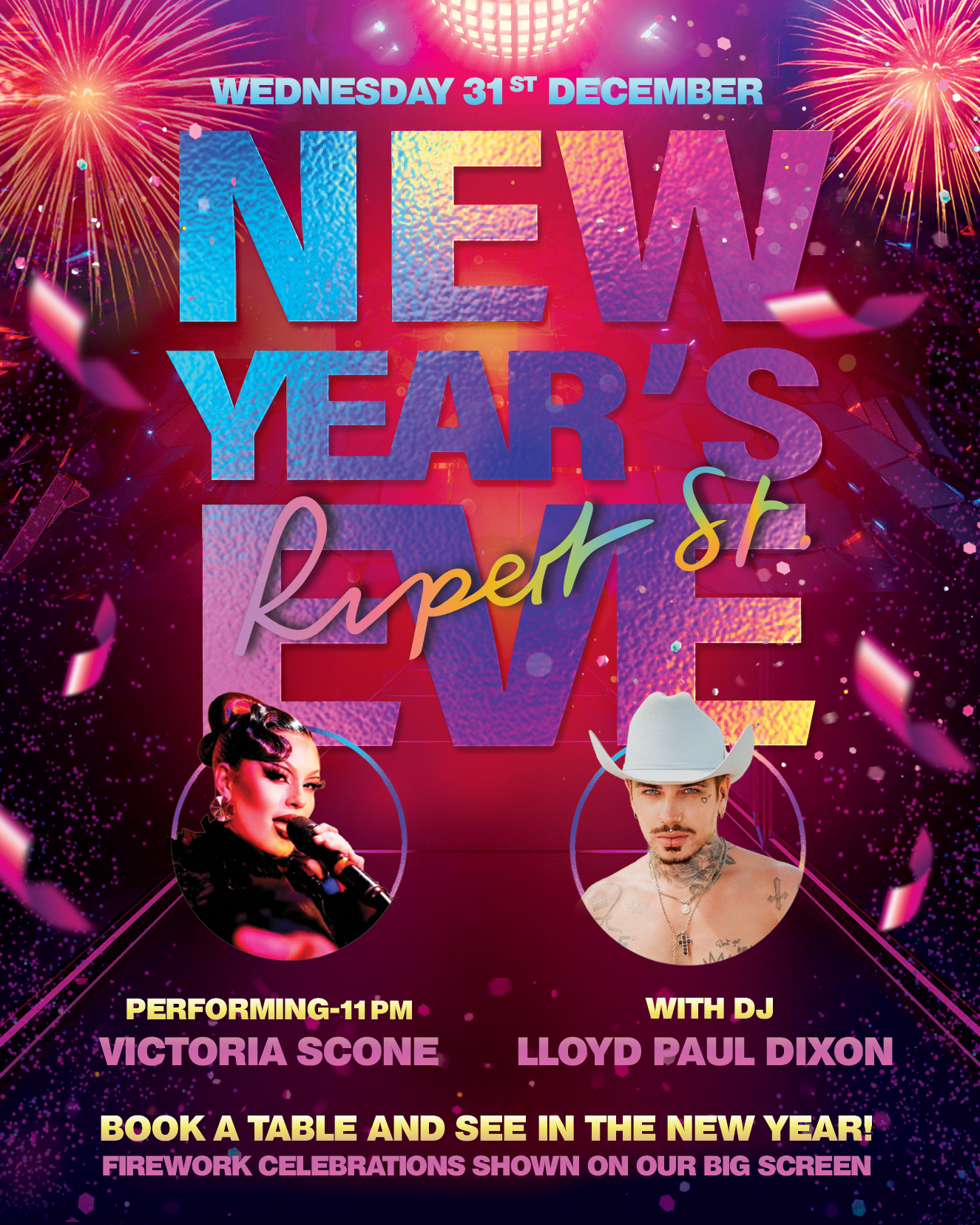 Rupert Street's New Year's Eve