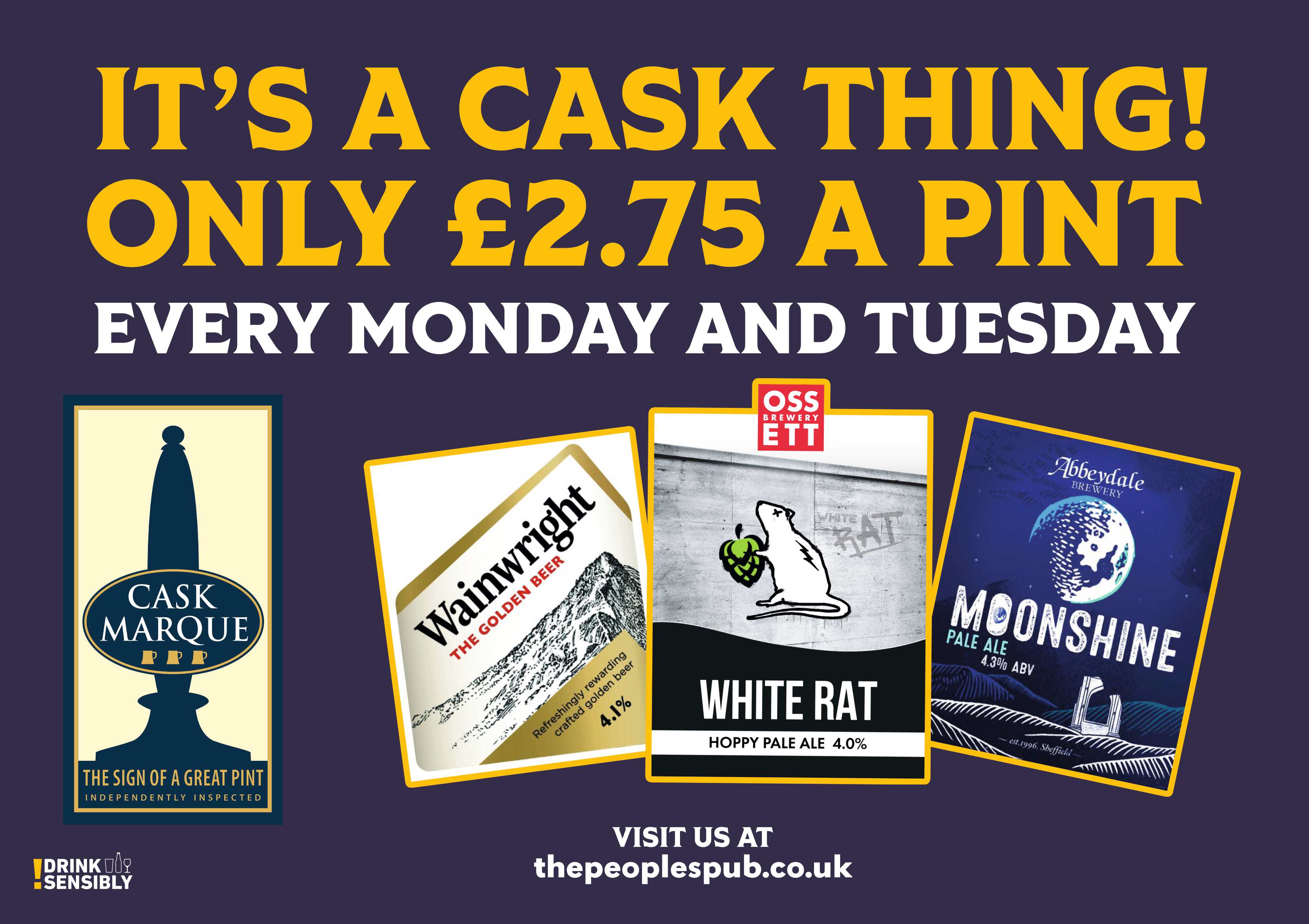 It's a cask thing!