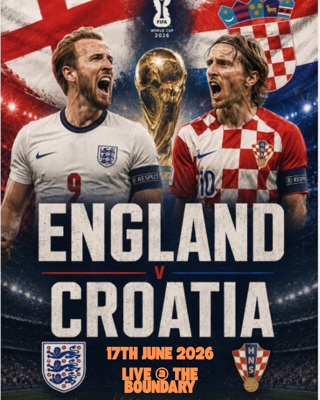 England Group Stage : 17th June