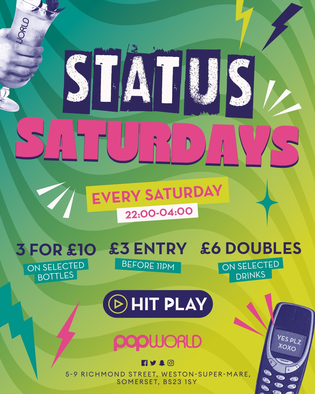STATUS SATURDAYS