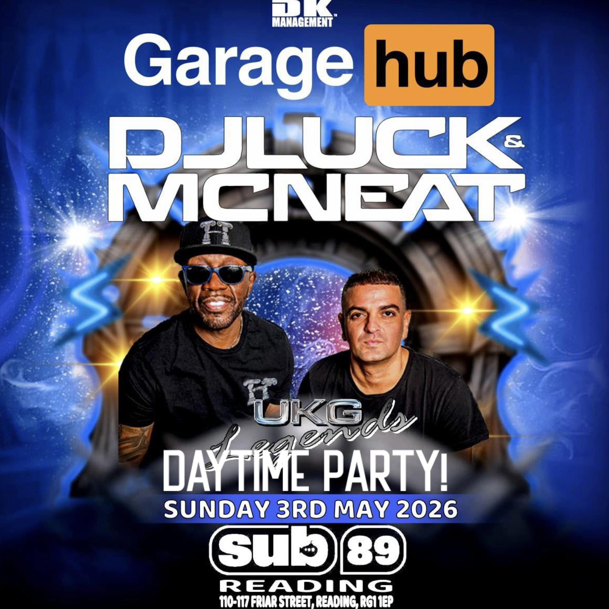 Garage Hub! Bank Holiday Day Party